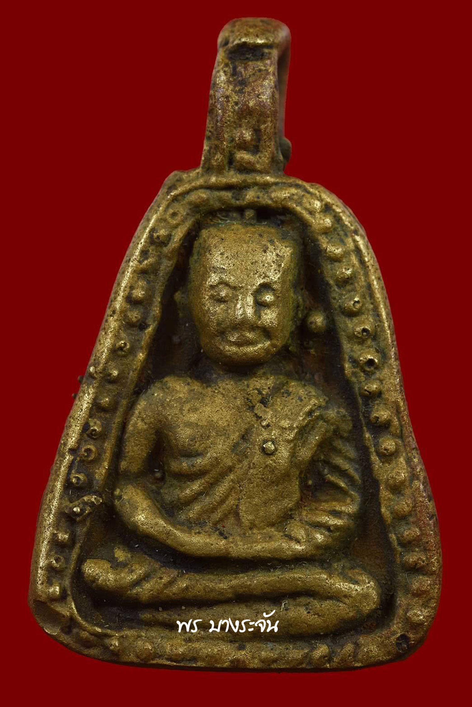 รูปหล่อหลวงพ่อเงินบางคลาน พิมพ์จอบใหญ่ phra lp ngern statue wat bangklan antique talisman old thai buddha amulet 銮菩银 财佛, 鑾菩銀 大師