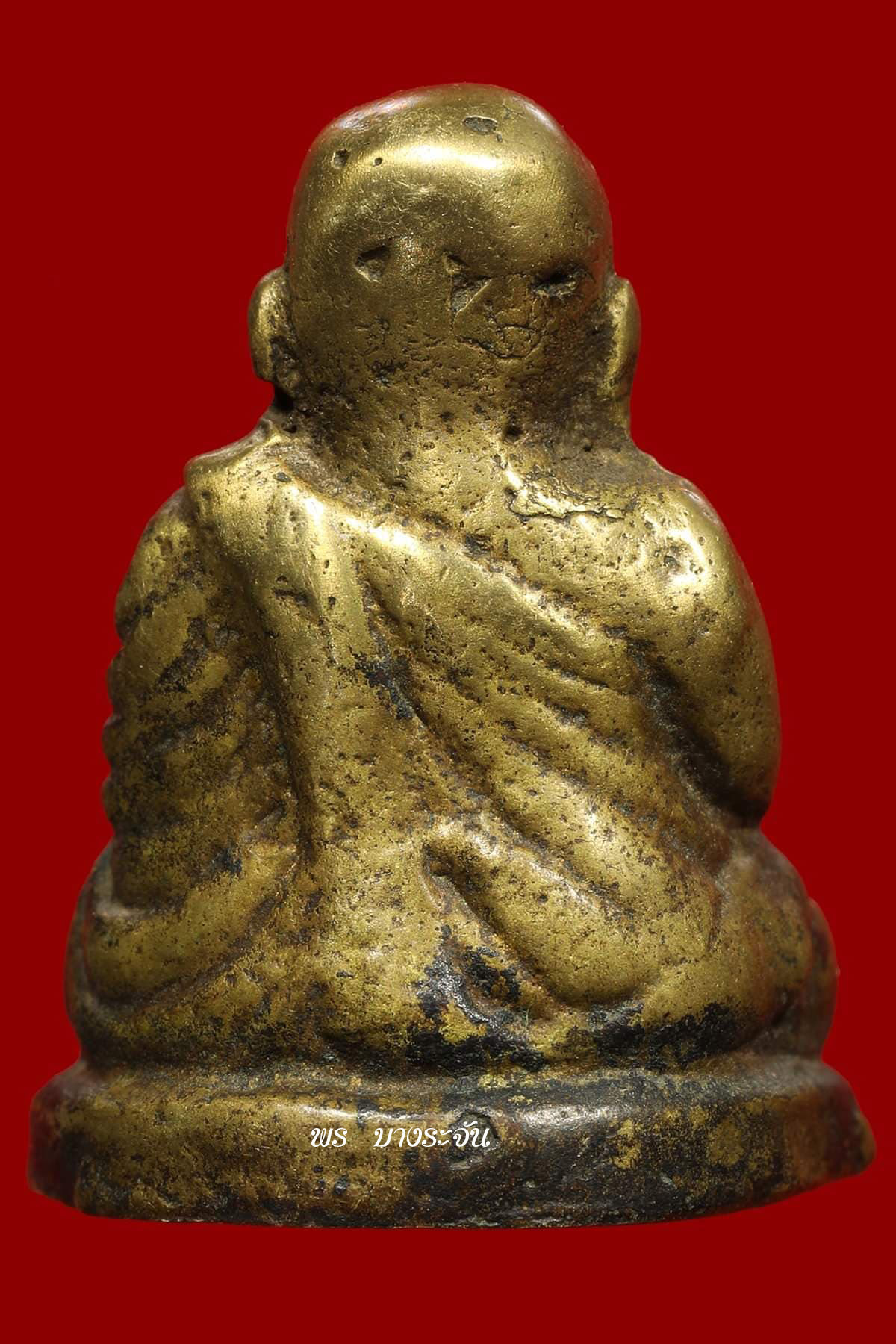 รูปหล่อหลวงพ่อเงินบางคลาน พิมพ์นิยม phra lp ngern statue wat bangklan antique talisman old thai buddha amulet 銮菩银 财佛, 鑾菩銀 大師