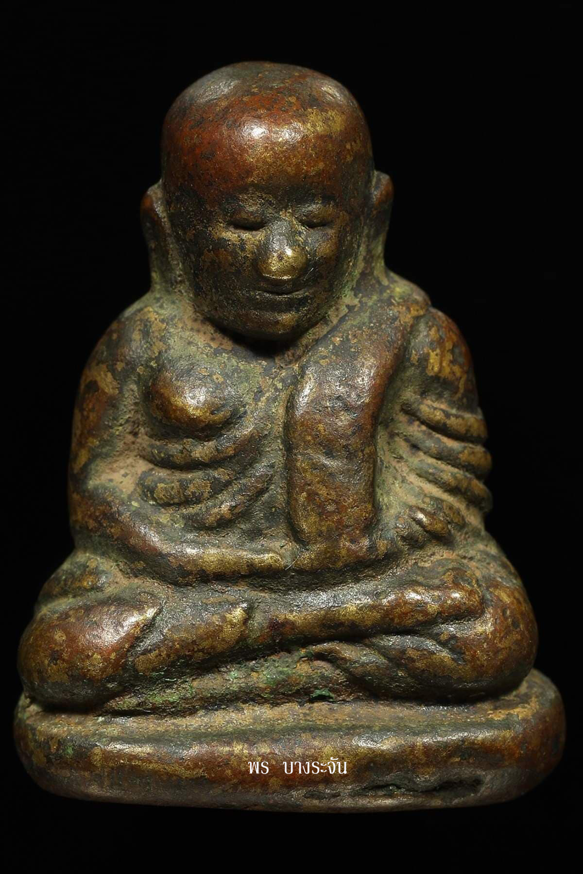 รูปหล่อหลวงพ่อเงินบางคลาน พิมพ์นิยม phra lp ngern statue wat bangklan antique talisman old thai buddha amulet 銮菩银 财佛, 鑾菩銀 大師