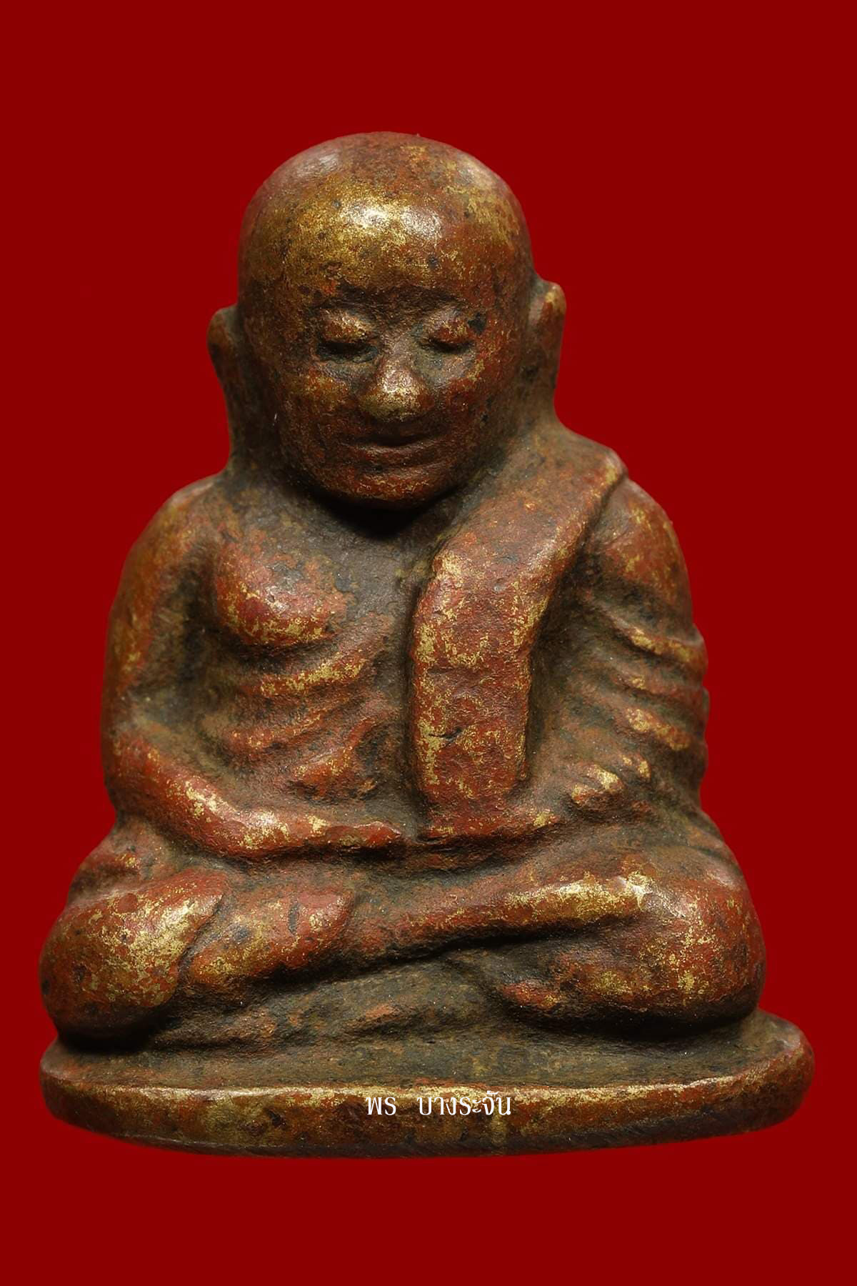 รูปหล่อหลวงพ่อเงินบางคลาน พิมพ์นิยม phra lp ngern statue wat bangklan antique talisman old thai buddha amulet 銮菩银 财佛, 鑾菩銀 大師