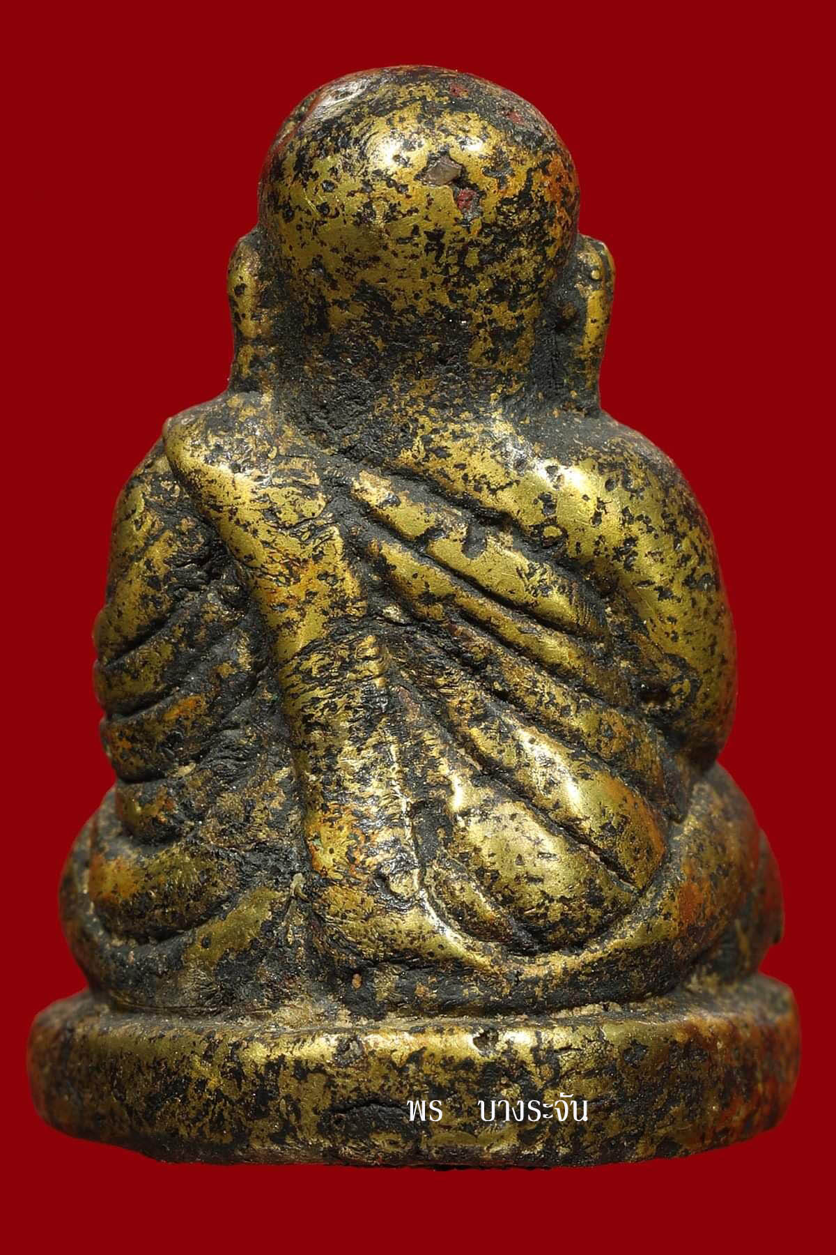 รูปหล่อหลวงพ่อเงินบางคลาน พิมพ์นิยม phra lp ngern statue wat bangklan antique talisman old thai buddha amulet 銮菩银 财佛, 鑾菩銀 大師
