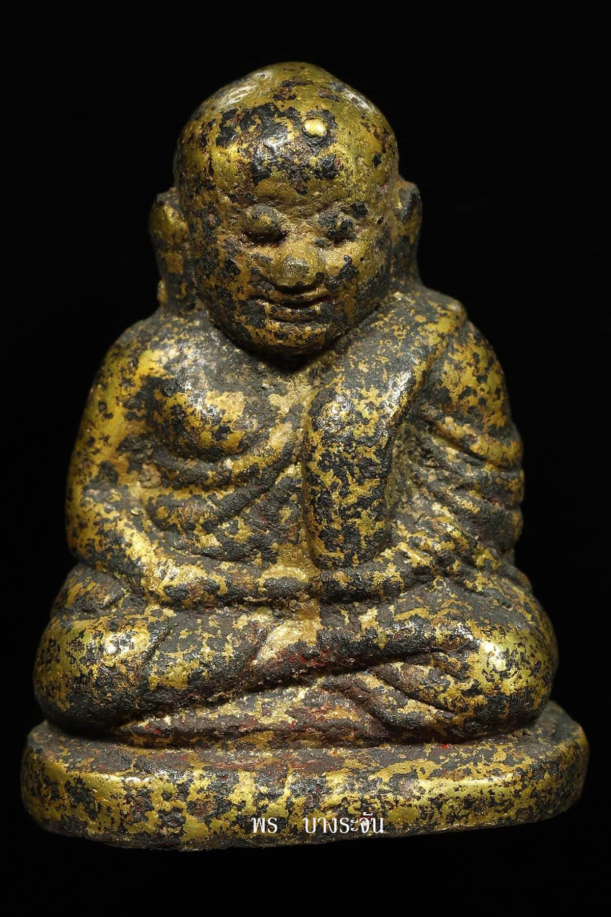 รูปหล่อหลวงพ่อเงินบางคลาน พิมพ์นิยม phra lp ngern statue wat bangklan antique talisman old thai buddha amulet 銮菩银 财佛, 鑾菩銀 大師