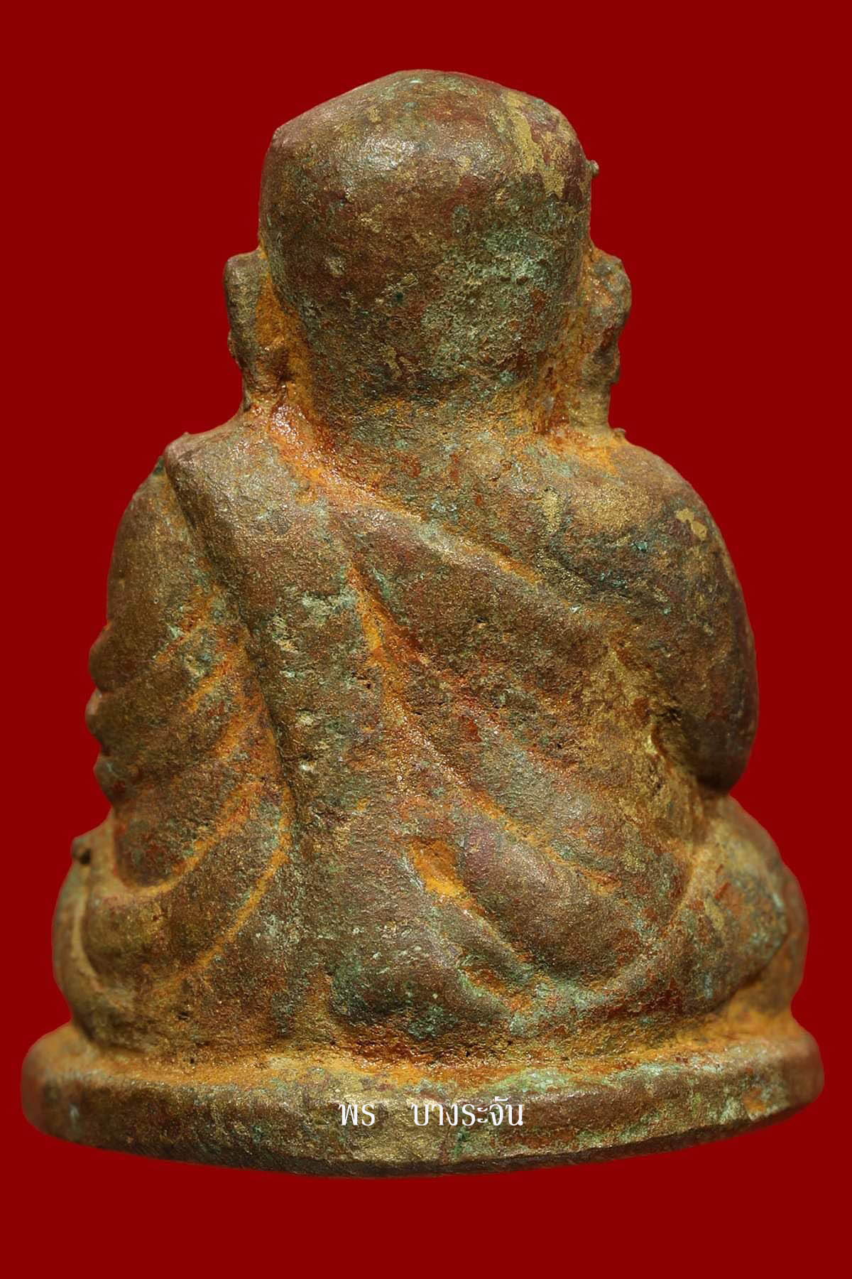 รูปหล่อหลวงพ่อเงินบางคลาน พิมพ์นิยม phra lp ngern statue wat bangklan antique talisman old thai buddha amulet 銮菩银 财佛, 鑾菩銀 大師