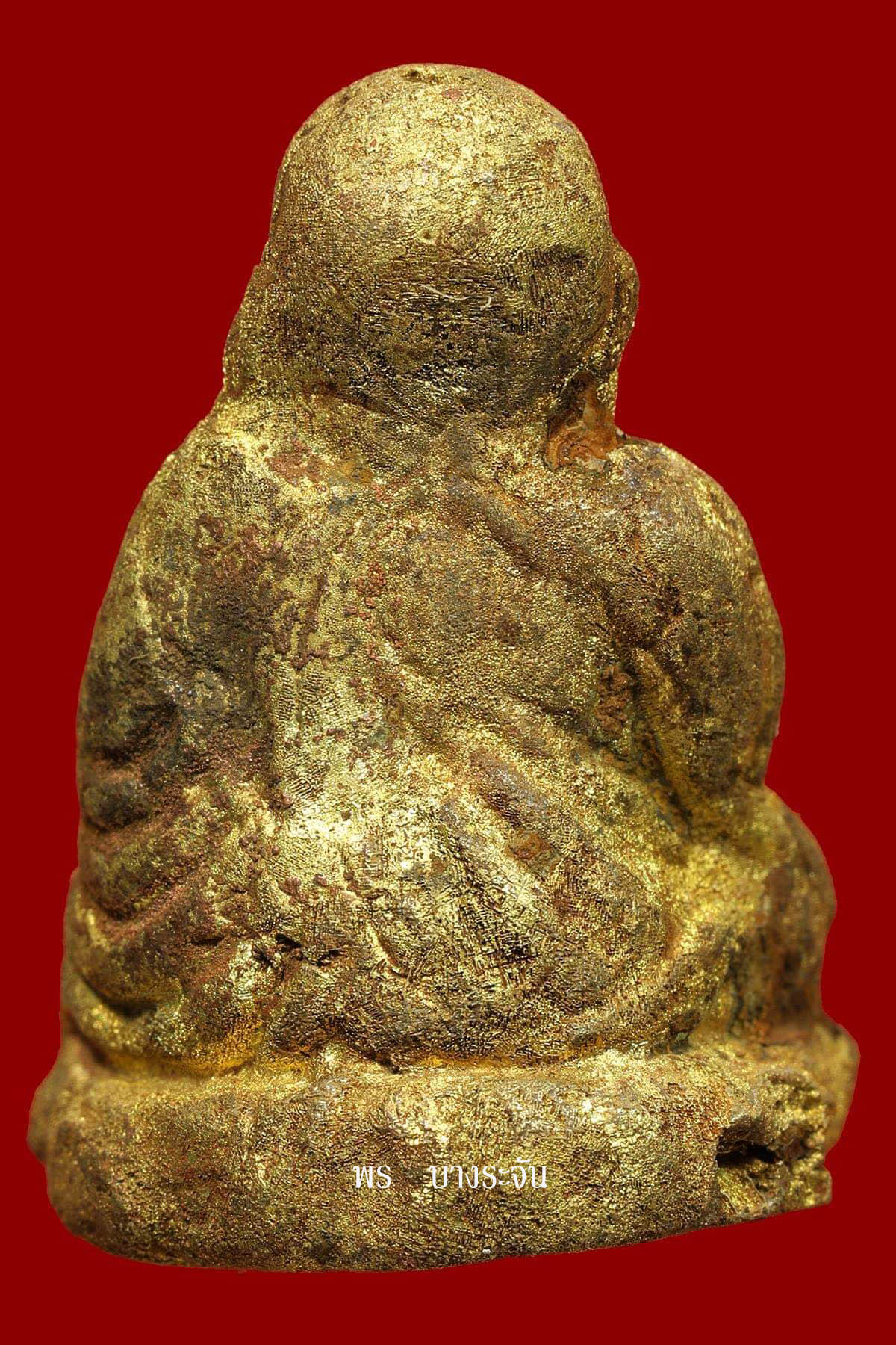 รูปหล่อหลวงพ่อเงินบางคลาน พิมพ์นิยม phra lp ngern statue wat bangklan antique talisman old thai buddha amulet 銮菩银 财佛, 鑾菩銀 大師