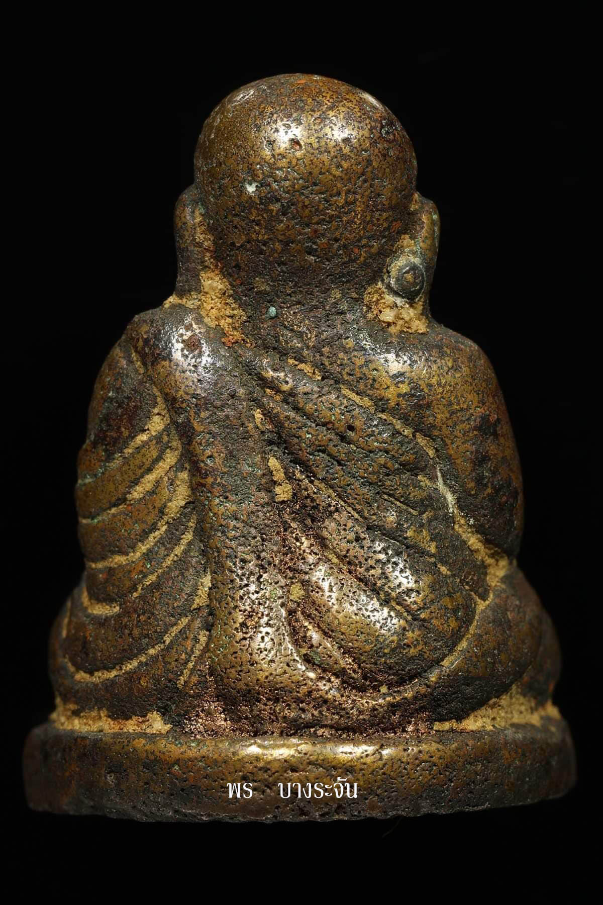 รูปหล่อหลวงพ่อเงินบางคลาน พิมพ์นิยม phra lp ngern statue wat bangklan antique talisman old thai buddha amulet 銮菩银 财佛, 鑾菩銀 大師
