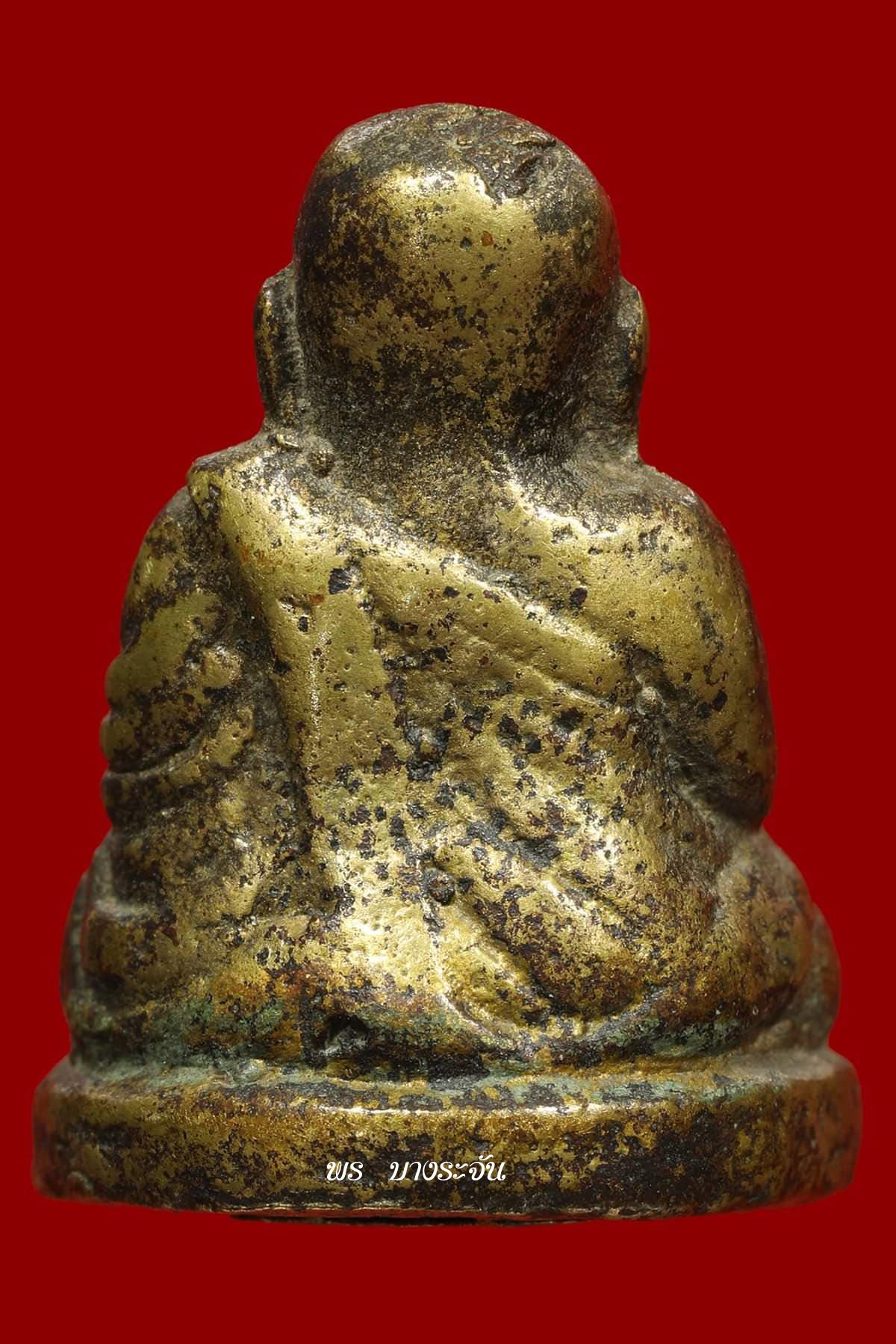 รูปหล่อหลวงพ่อเงินบางคลาน พิมพ์นิยม phra lp ngern statue wat bangklan antique talisman old thai buddha amulet 銮菩银 财佛, 鑾菩銀 大師