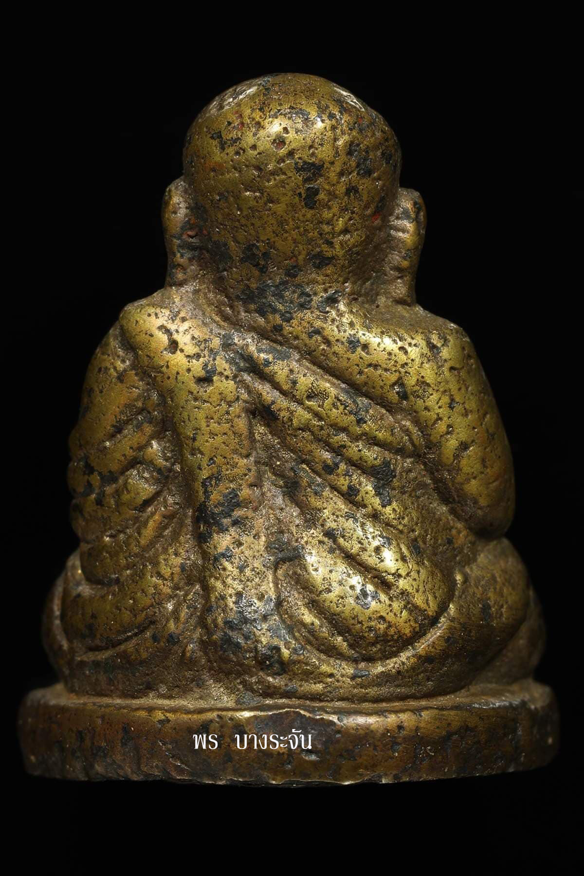 รูปหล่อหลวงพ่อเงินบางคลาน พิมพ์นิยม phra lp ngern statue wat bangklan antique talisman old thai buddha amulet 銮菩银 财佛, 鑾菩銀 大師