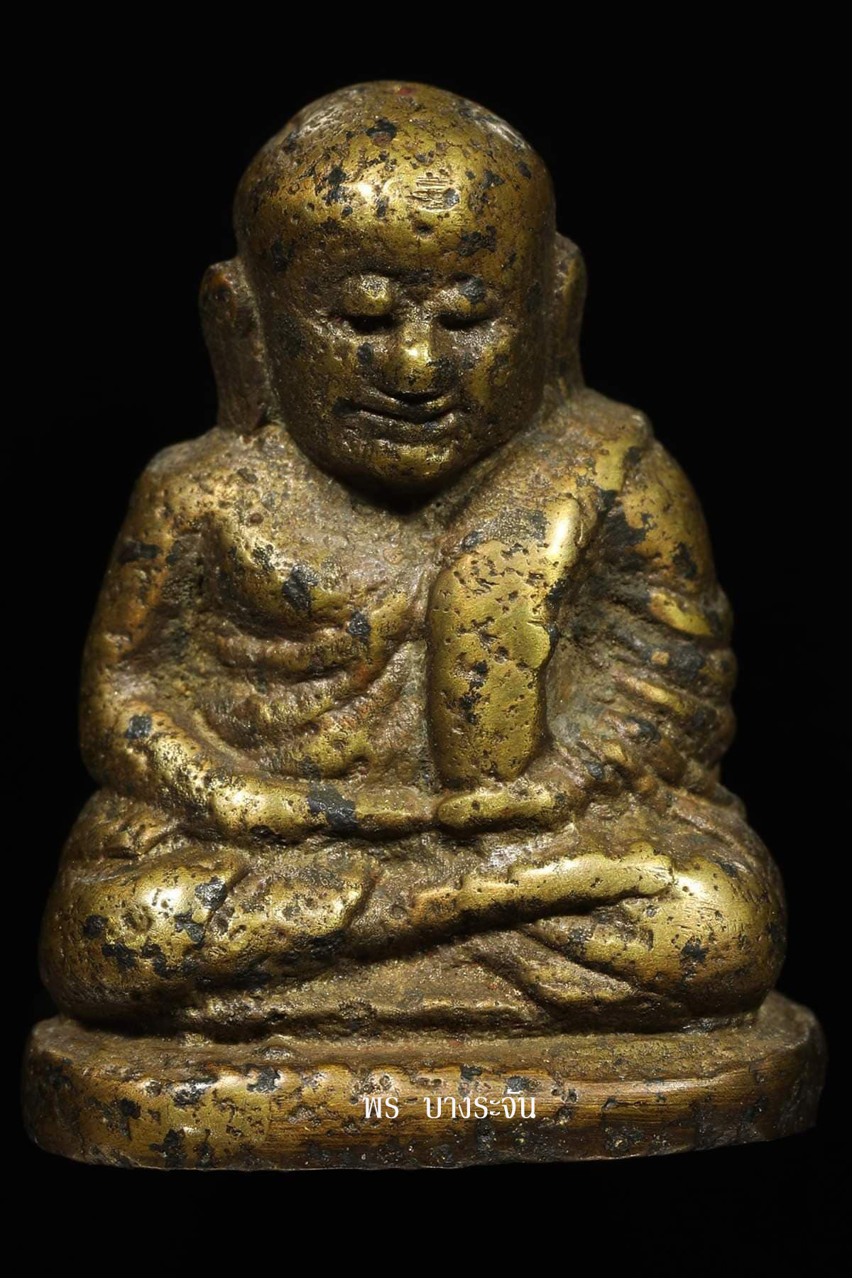 รูปหล่อหลวงพ่อเงินบางคลาน พิมพ์นิยม phra lp ngern statue wat bangklan antique talisman old thai buddha amulet 銮菩银 财佛, 鑾菩銀 大師