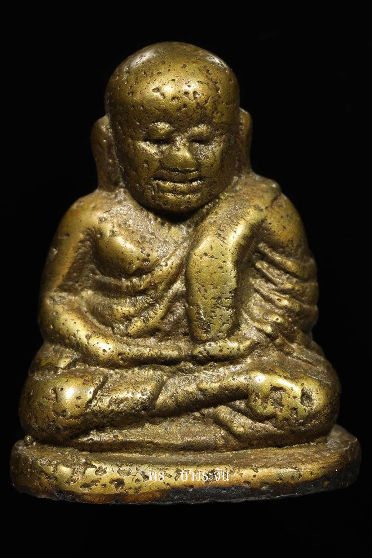 รูปหล่อหลวงพ่อเงินบางคลาน พิมพ์นิยม phra lp ngern statue wat bangklan antique talisman old thai buddha amulet 銮菩银 财佛, 鑾菩銀 大師