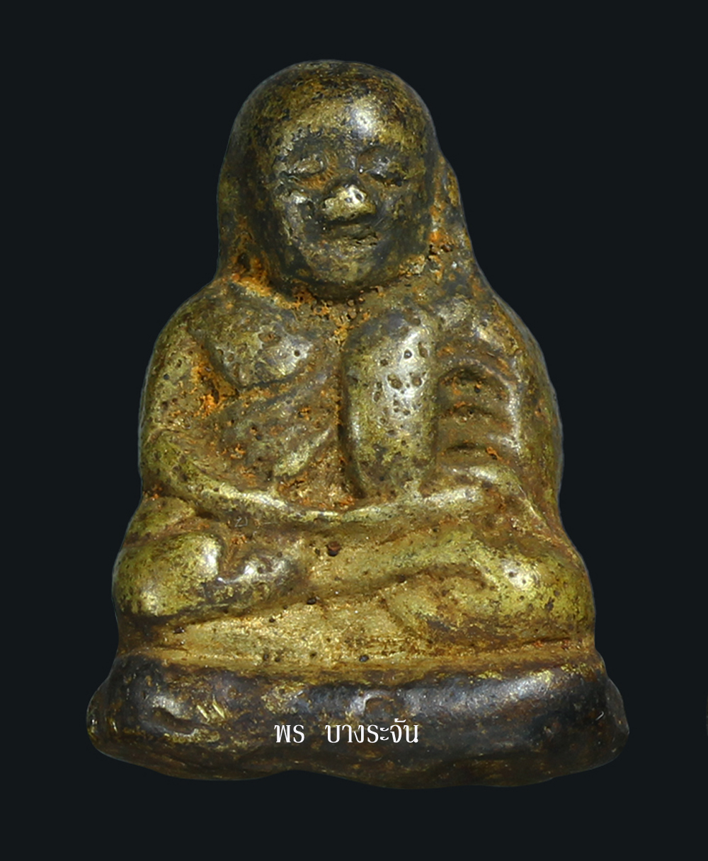 รูปหล่อหลวงพ่อเงินบางคลาน พิมพ์ขี้ตา phra lp ngern statue wat bangklan antique talisman old thai buddha amulet 銮菩银 财佛, 鑾菩銀 大師