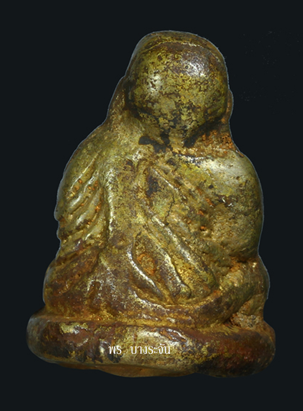 รูปหล่อหลวงพ่อเงินบางคลาน พิมพ์นิยม phra lp ngern statue wat bangklan antique talisman old thai buddha amulet 銮菩银 财佛, 鑾菩銀 大師