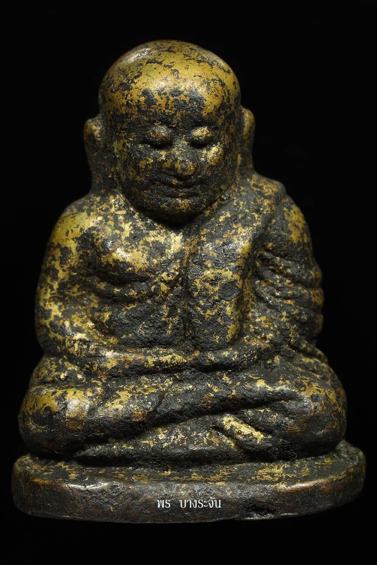 รูปหล่อหลวงพ่อเงินบางคลาน พิมพ์นิยม phra lp ngern statue wat bangklan antique talisman old thai buddha amulet 銮菩银 财佛, 鑾菩銀 大師