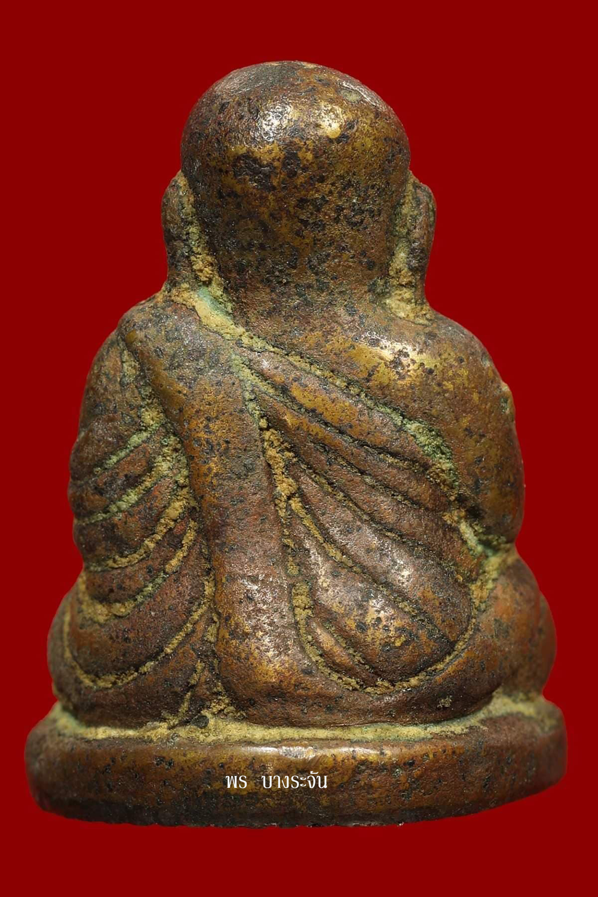 รูปหล่อหลวงพ่อเงินบางคลาน พิมพ์นิยม phra lp ngern statue wat bangklan antique talisman old thai buddha amulet 銮菩银 财佛, 鑾菩銀 大師