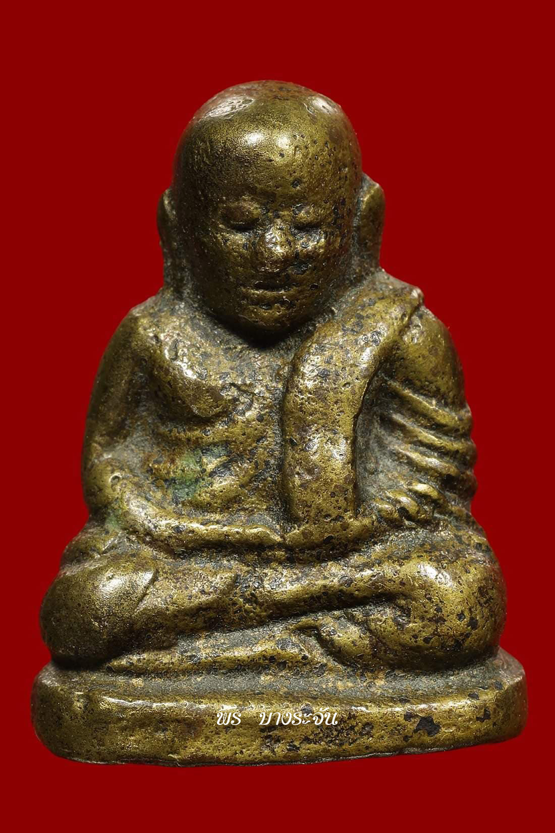 รูปหล่อหลวงพ่อเงินบางคลาน พิมพ์นิยม phra lp ngern statue wat bangklan antique talisman old thai buddha amulet 銮菩银 财佛, 鑾菩銀 大師