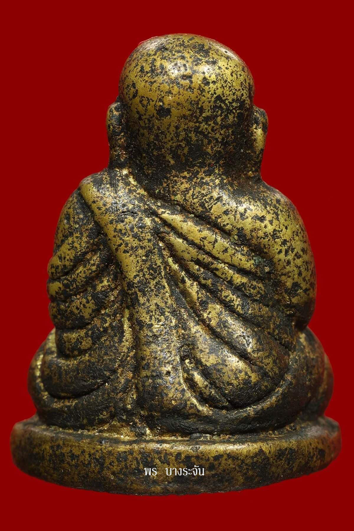รูปหล่อหลวงพ่อเงินบางคลาน พิมพ์นิยม phra lp ngern statue wat bangklan antique talisman old thai buddha amulet 銮菩银 财佛, 鑾菩銀 大師