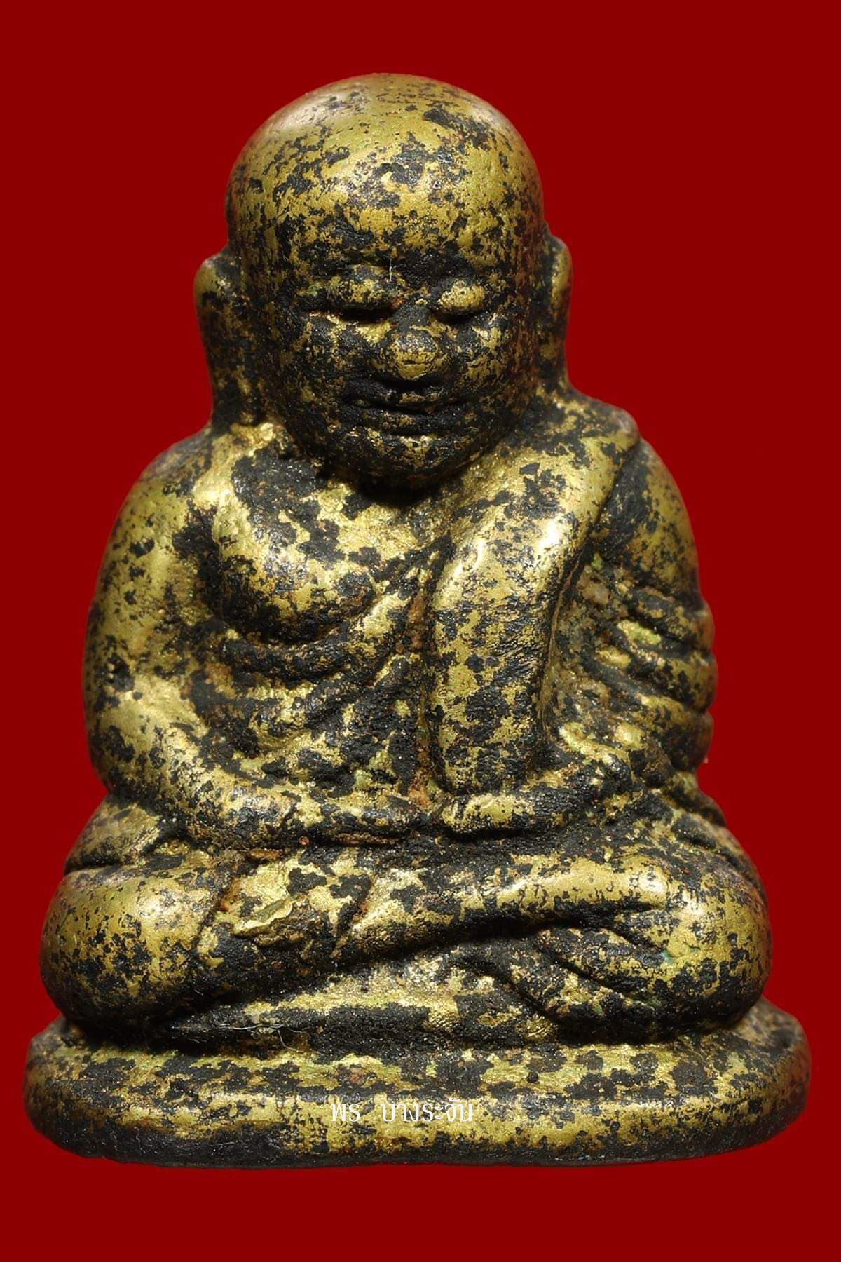 รูปหล่อหลวงพ่อเงินบางคลาน พิมพ์นิยม phra lp ngern statue wat bangklan antique talisman old thai buddha amulet 銮菩银 财佛, 鑾菩銀 大師
