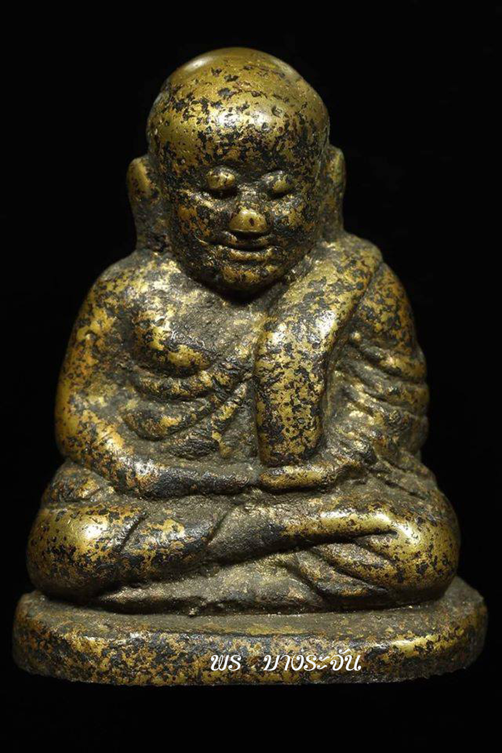 รูปหล่อหลวงพ่อเงินบางคลาน พิมพ์นิยม phra lp ngern statue wat bangklan antique talisman old thai buddha amulet 銮菩银 财佛, 鑾菩銀 大師