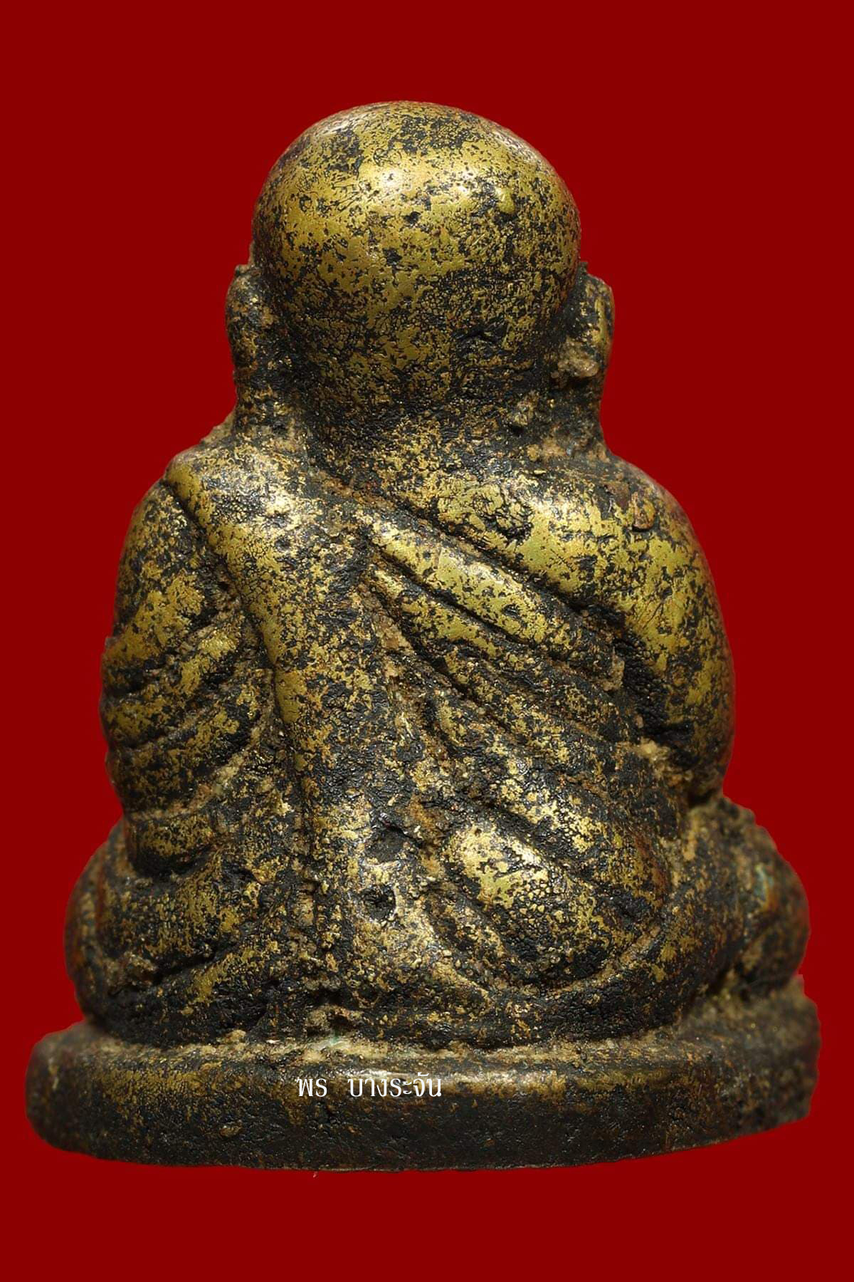 รูปหล่อหลวงพ่อเงินบางคลาน พิมพ์นิยม phra lp ngern statue wat bangklan antique talisman old thai buddha amulet 銮菩银 财佛, 鑾菩銀 大師