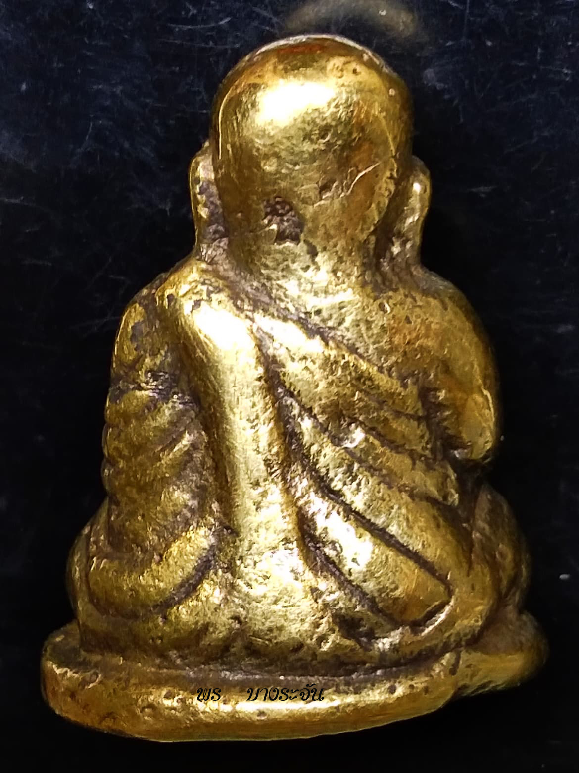 รูปหล่อหลวงพ่อเงินบางคลาน พิมพ์นิยม phra lp ngern statue wat bangklan antique talisman old thai buddha amulet 銮菩银 财佛, 鑾菩銀 大師
