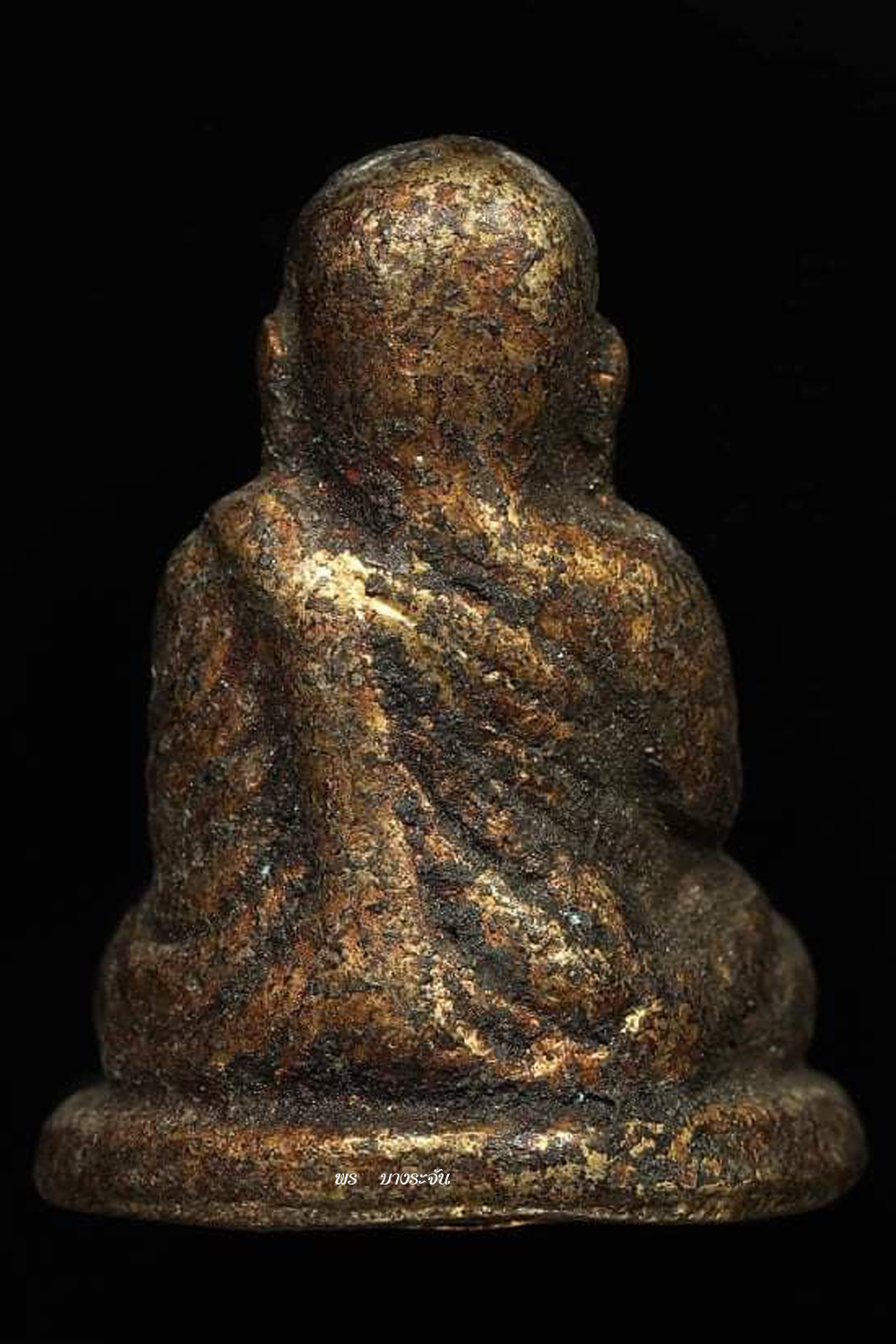รูปหล่อหลวงพ่อเงินบางคลาน พิมพ์นิยม phra lp ngern statue wat bangklan antique talisman old thai buddha amulet 銮菩银 财佛, 鑾菩銀 大師