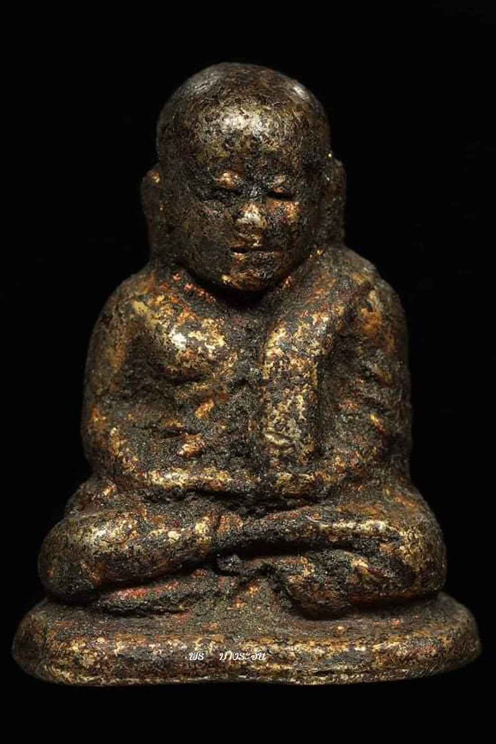 รูปหล่อหลวงพ่อเงินบางคลาน พิมพ์นิยม phra lp ngern statue wat bangklan antique talisman old thai buddha amulet 銮菩银 财佛, 鑾菩銀 大師