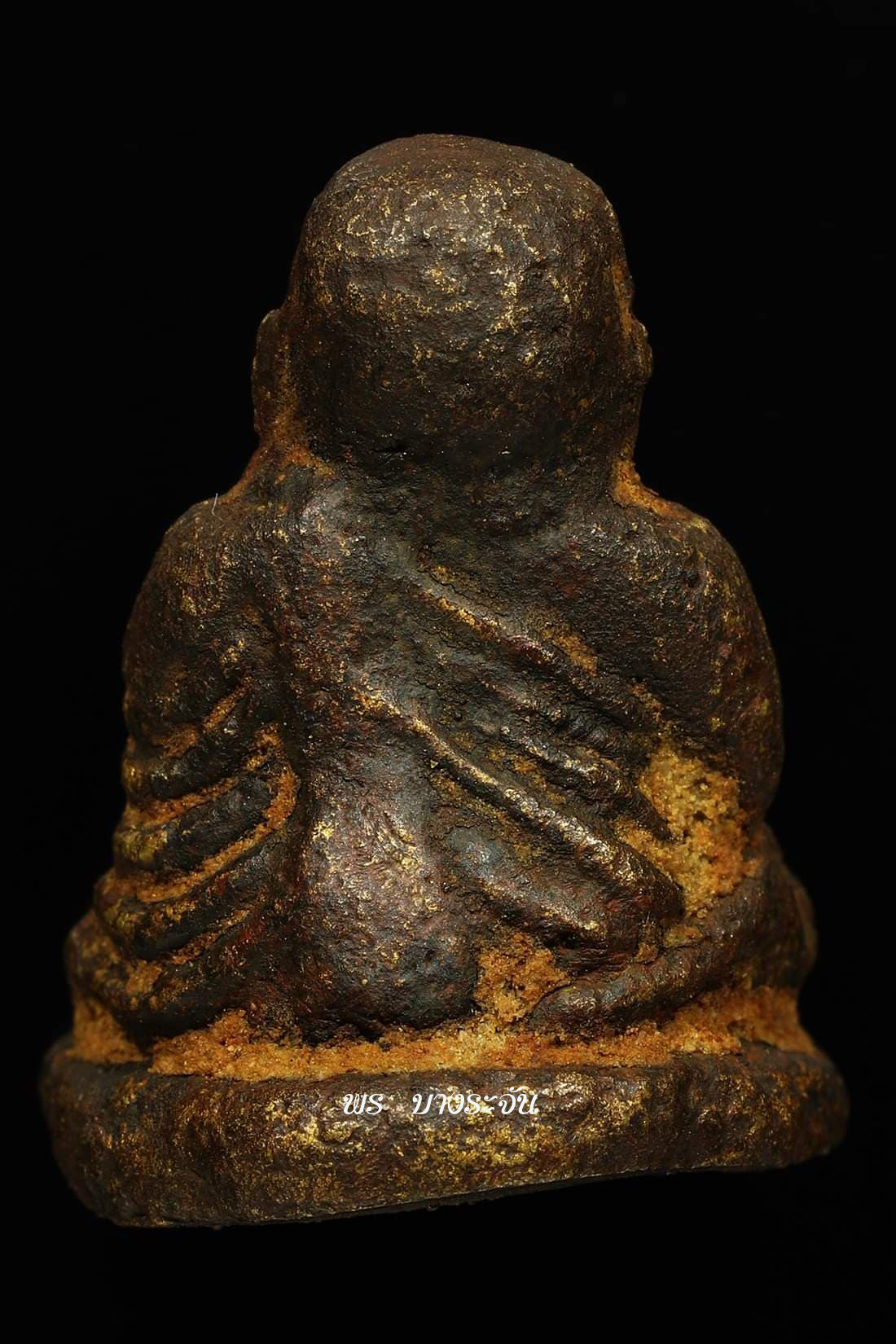 รูปหล่อหลวงพ่อเงินบางคลาน พิมพ์นิยม phra lp ngern statue wat bangklan antique talisman old thai buddha amulet 銮菩银 财佛, 鑾菩銀 大師
