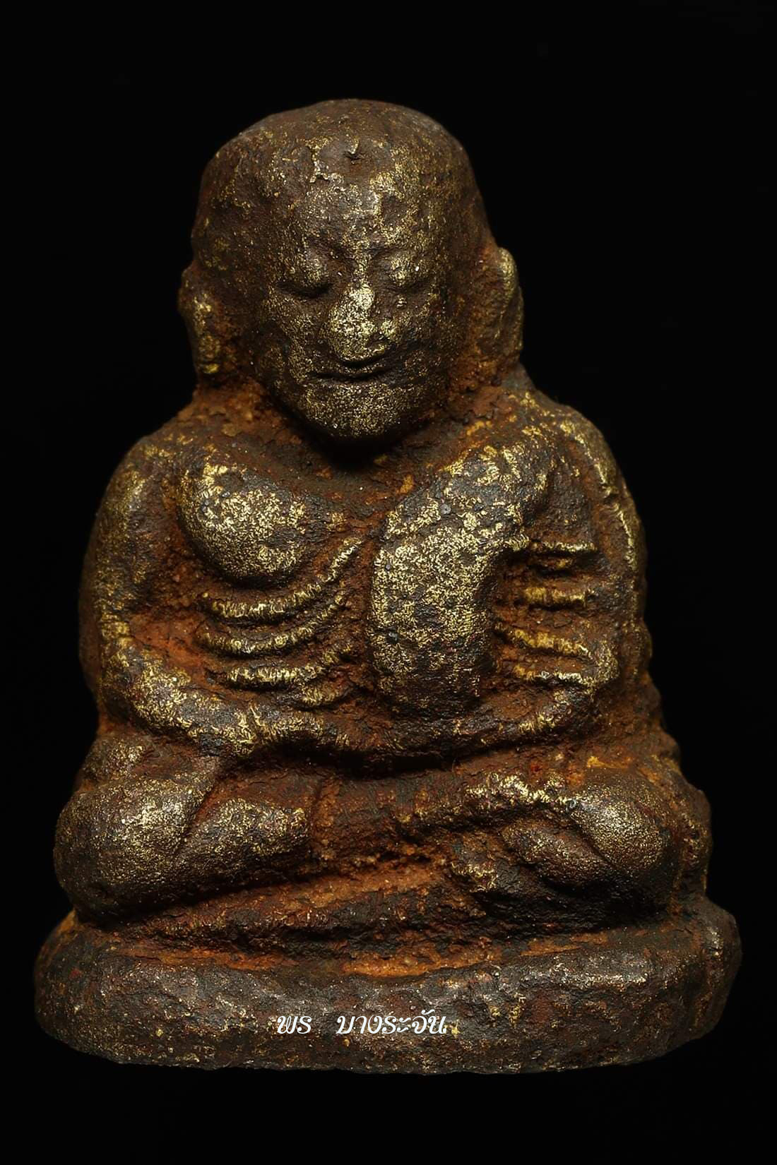 รูปหล่อหลวงพ่อเงินบางคลาน พิมพ์ขี้ตา phra lp ngern statue wat bangklan antique talisman old thai buddha amulet 銮菩银 财佛, 鑾菩銀 大師