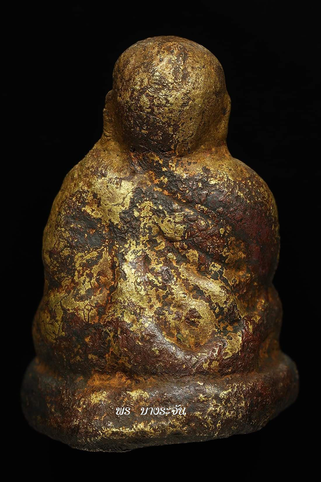รูปหล่อหลวงพ่อเงินบางคลาน พิมพ์นิยม phra lp ngern statue wat bangklan antique talisman old thai buddha amulet 銮菩银 财佛, 鑾菩銀 大師