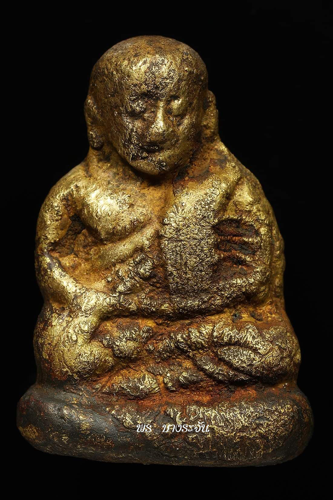 รูปหล่อหลวงพ่อเงินบางคลาน พิมพ์ขี้ตา phra lp ngern statue wat bangklan antique talisman old thai buddha amulet 銮菩银 财佛, 鑾菩銀 大師