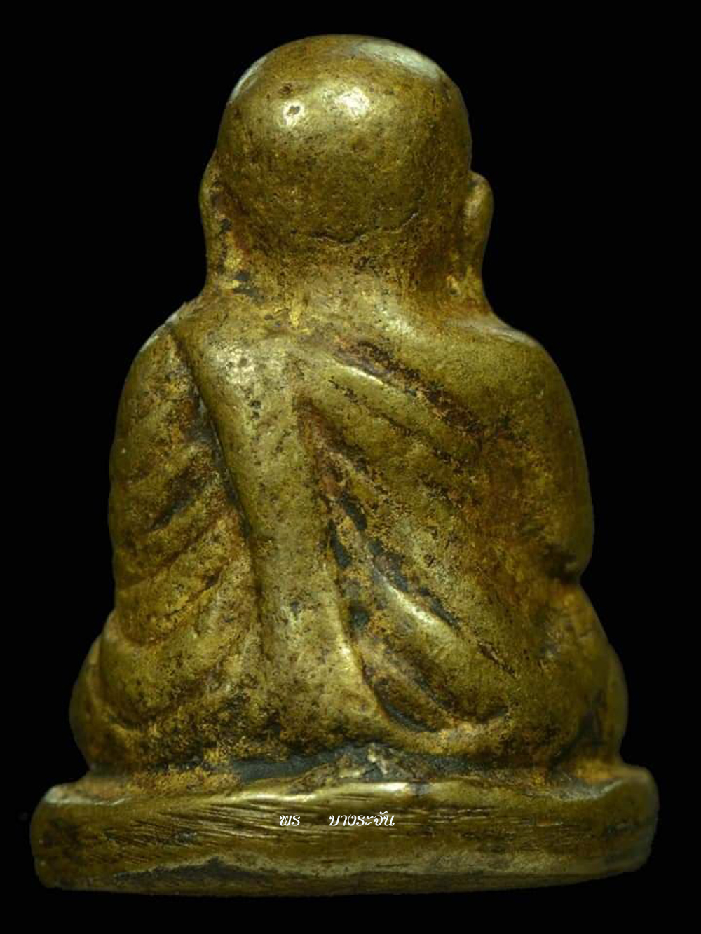 รูปหล่อหลวงพ่อเงินบางคลาน พิมพ์นิยม phra lp ngern statue wat bangklan antique talisman old thai buddha amulet 銮菩银 财佛, 鑾菩銀 大師