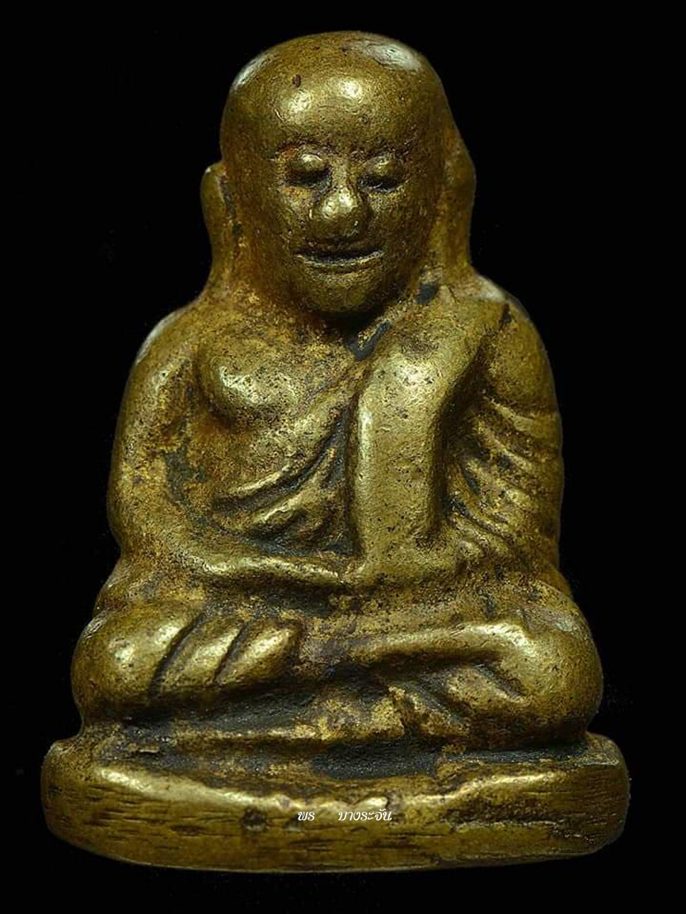 รูปหล่อหลวงพ่อเงินบางคลาน พิมพ์นิยม phra lp ngern statue wat bangklan antique talisman old thai buddha amulet 銮菩银 财佛, 鑾菩銀 大師