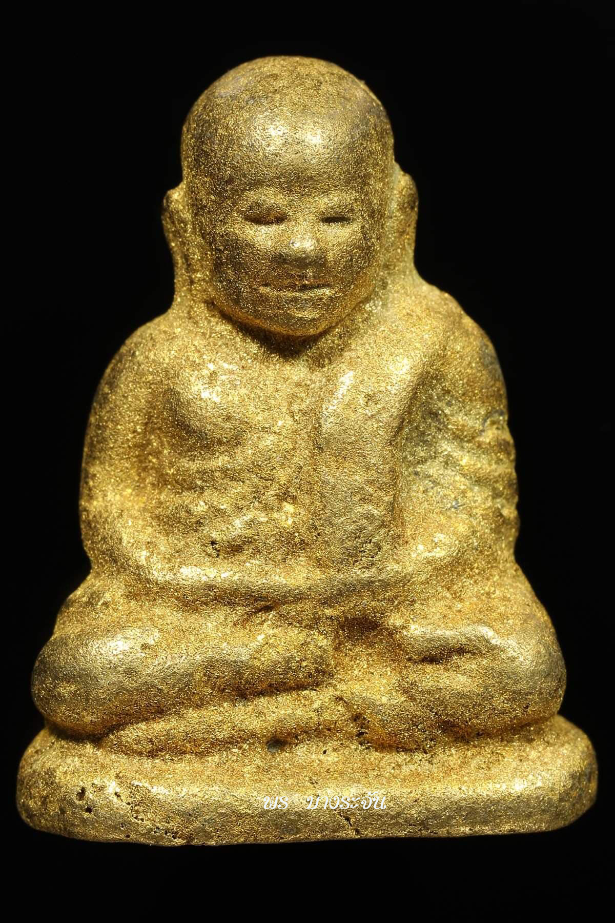 รูปหล่อหลวงพ่อเงินบางคลาน พิมพ์นิยม-เนื้อเกล็ดกระดี่  phra lp ngern statue wat bangklan antique talisman old thai buddha amulet 銮菩银 财佛, 鑾菩銀 大師