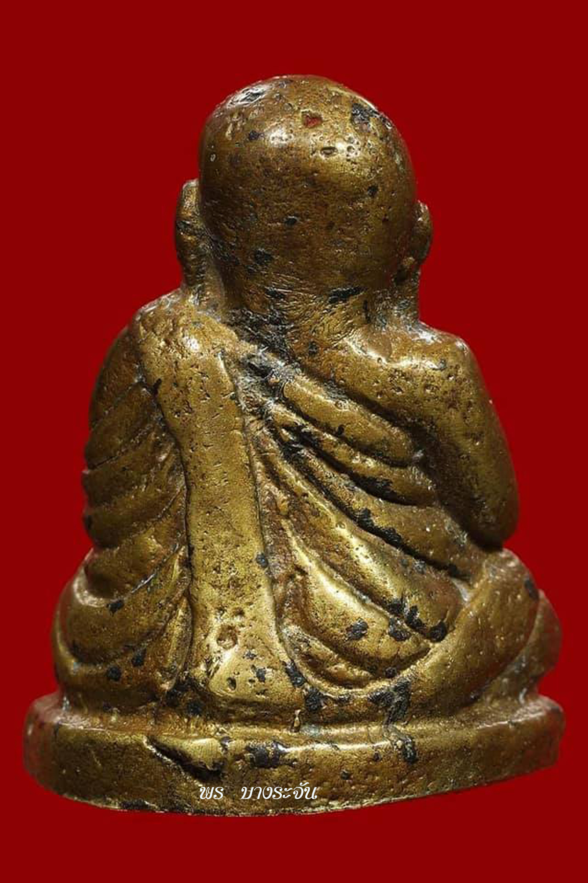 รูปหล่อหลวงพ่อเงินบางคลาน พิมพ์นิยม phra lp ngern statue wat bangklan antique talisman old thai buddha amulet 銮菩银 财佛, 鑾菩銀 大師