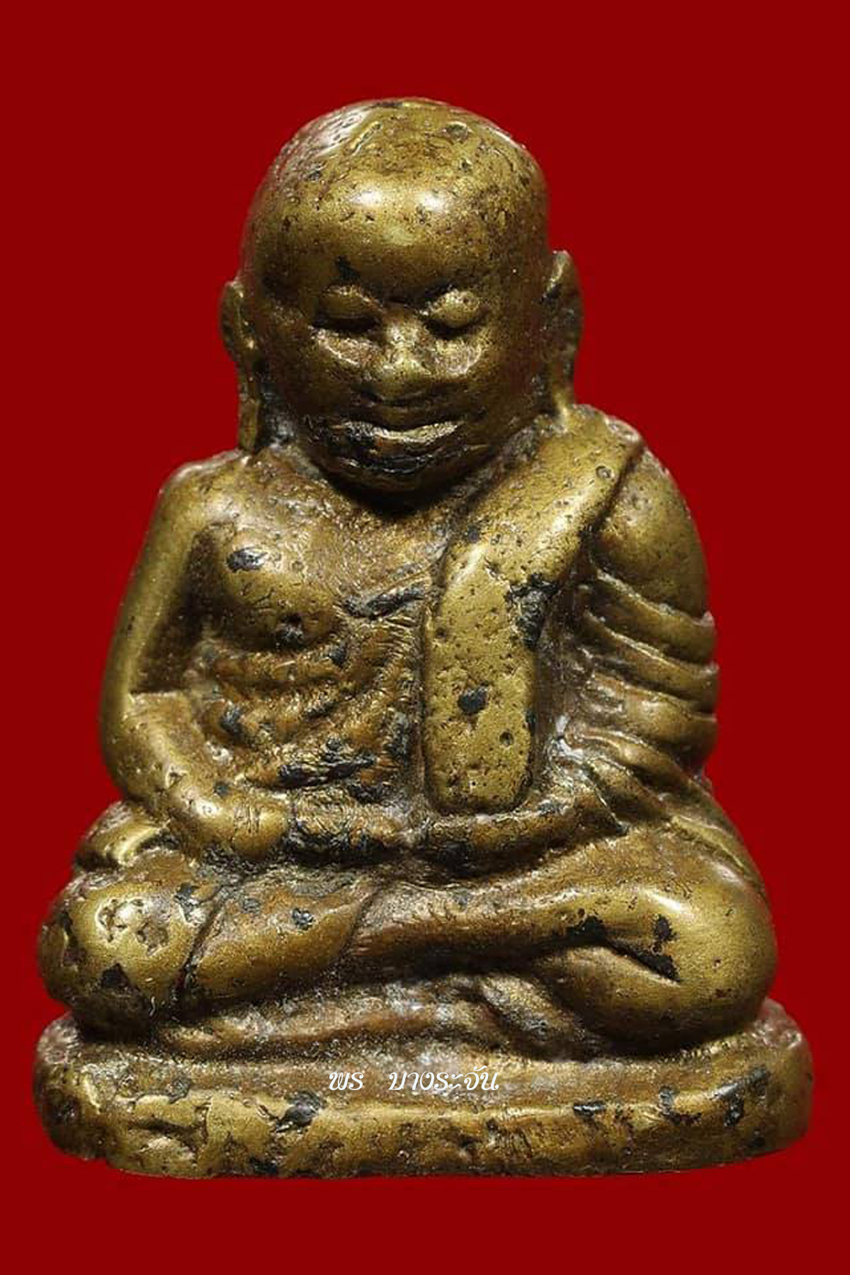 รูปหล่อหลวงพ่อเงินบางคลาน พิมพ์นิยม phra lp ngern statue wat bangklan antique talisman old thai buddha amulet 銮菩银 财佛, 鑾菩銀 大師