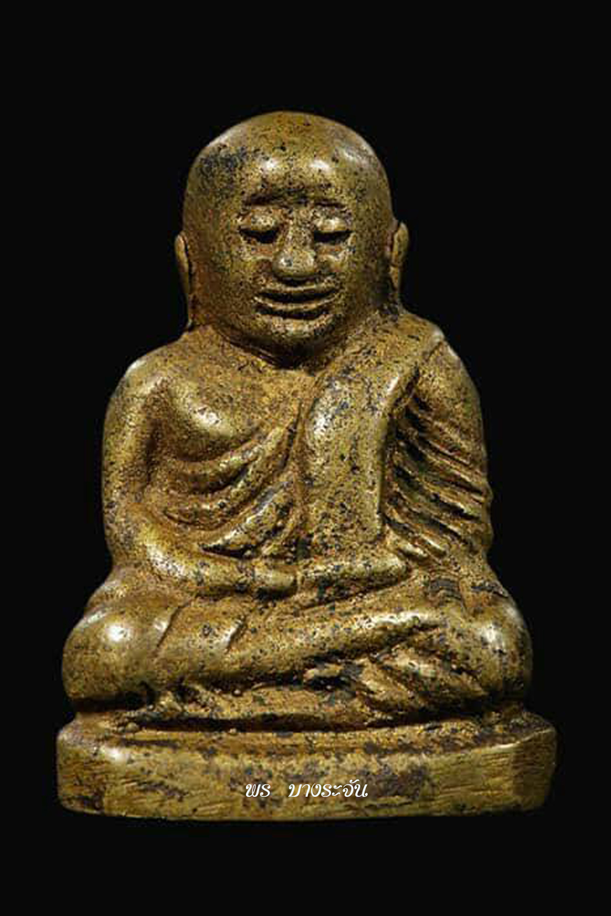 รูปหล่อหลวงพ่อเงินบางคลาน พิมพ์นิยม phra lp ngern statue wat bangklan antique talisman old thai buddha amulet 銮菩银 财佛, 鑾菩銀 大師