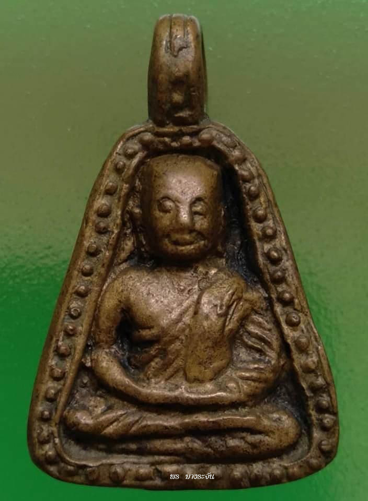 รูปหล่อหลวงพ่อเงินบางคลาน thai amulet phra lp ngern wat bangklan pim job thai amulet 銮菩银 财佛, 鑾菩銀 大師,