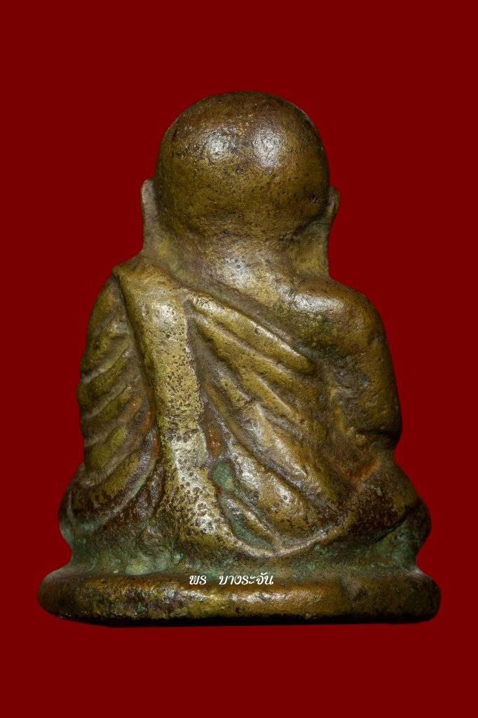 รูปหล่อหลวงพ่อเงินบางคลาน พิมพ์นิยม phra lp ngern statue wat bangklan antique talisman old thai buddha amulet 銮菩银 财佛, 鑾菩銀 大師