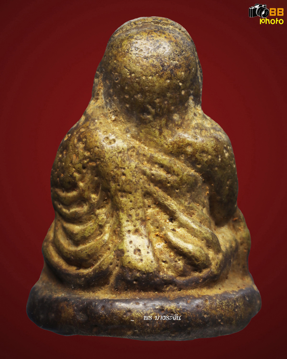 รูปหล่อหลวงพ่อเงินบางคลาน พิมพ์นิยม phra lp ngern statue wat bangklan antique talisman old thai buddha amulet 銮菩银 财佛, 鑾菩銀 大師
