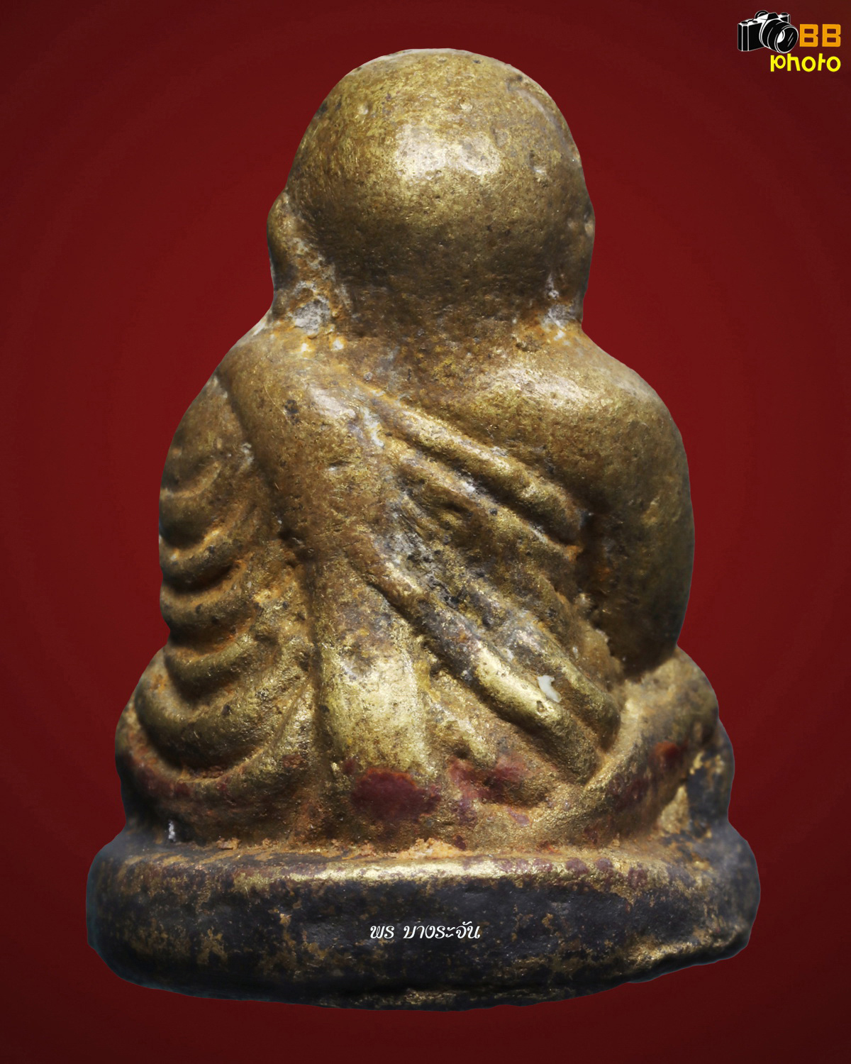 รูปหล่อหลวงพ่อเงินบางคลาน พิมพ์นิยม phra lp ngern statue wat bangklan antique talisman old thai buddha amulet 銮菩银 财佛, 鑾菩銀 大師