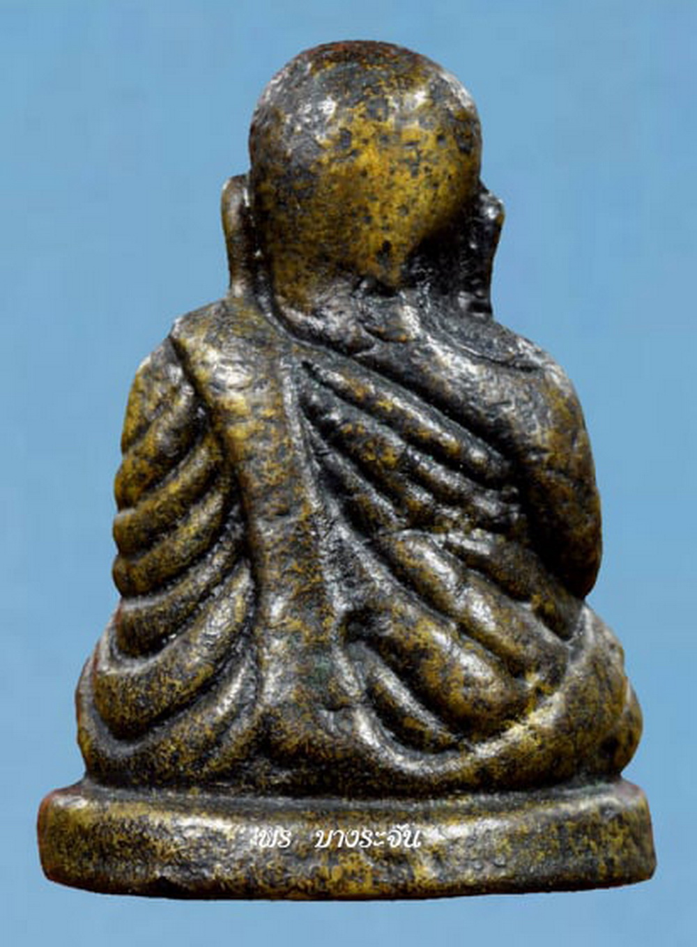 รูปหล่อหลวงพ่อเงินบางคลาน พิมพ์นิยม phra lp ngern statue wat bangklan antique talisman old thai buddha amulet 銮菩银 财佛, 鑾菩銀 大師