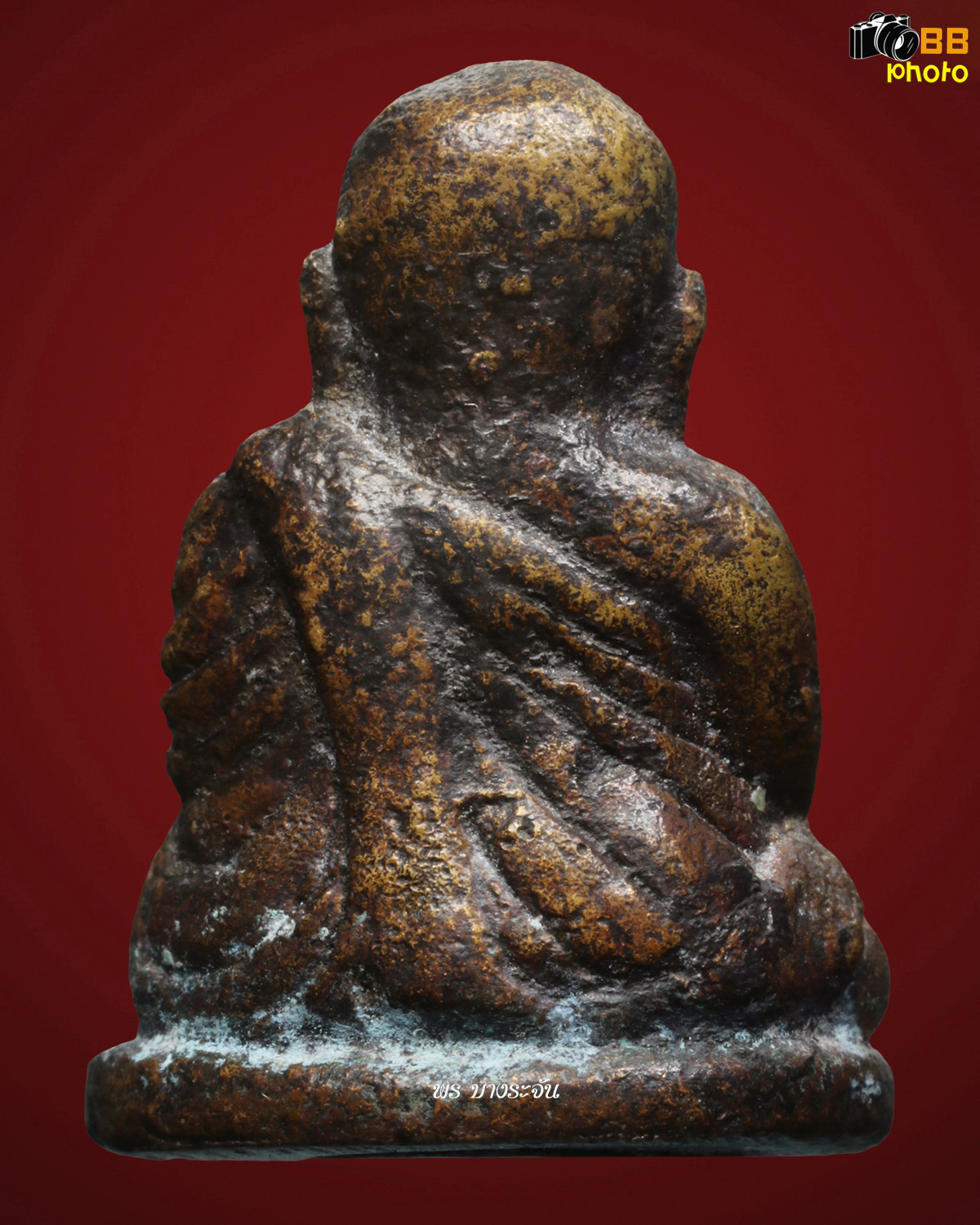 รูปหล่อหลวงพ่อเงินบางคลาน พิมพ์นิยม phra lp ngern statue wat bangklan antique talisman old thai buddha amulet 銮菩银 财佛, 鑾菩銀 大師