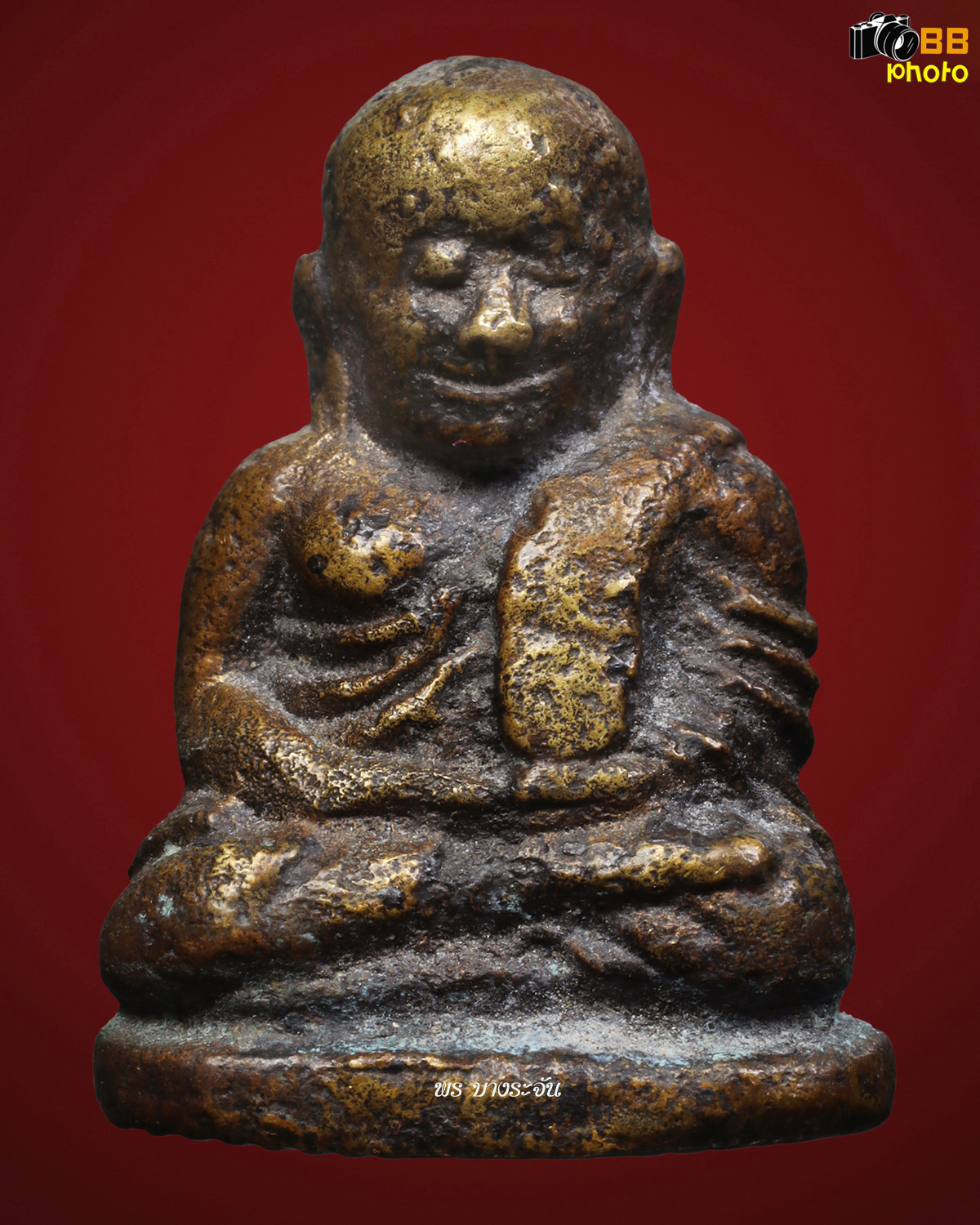 รูปหล่อหลวงพ่อเงินบางคลาน พิมพ์นิยม phra lp ngern statue wat bangklan antique talisman old thai buddha amulet 銮菩银 财佛, 鑾菩銀 大師