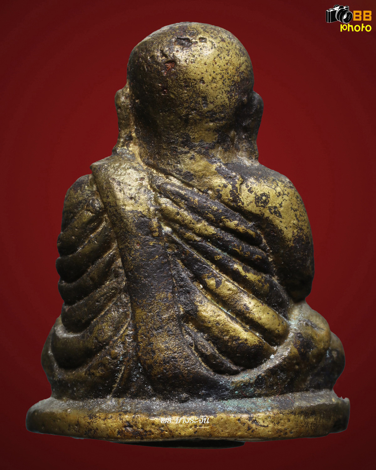 รูปหล่อหลวงพ่อเงินบางคลาน พิมพ์นิยม phra lp ngern statue wat bangklan antique talisman old thai buddha amulet 銮菩银 财佛, 鑾菩銀 大師