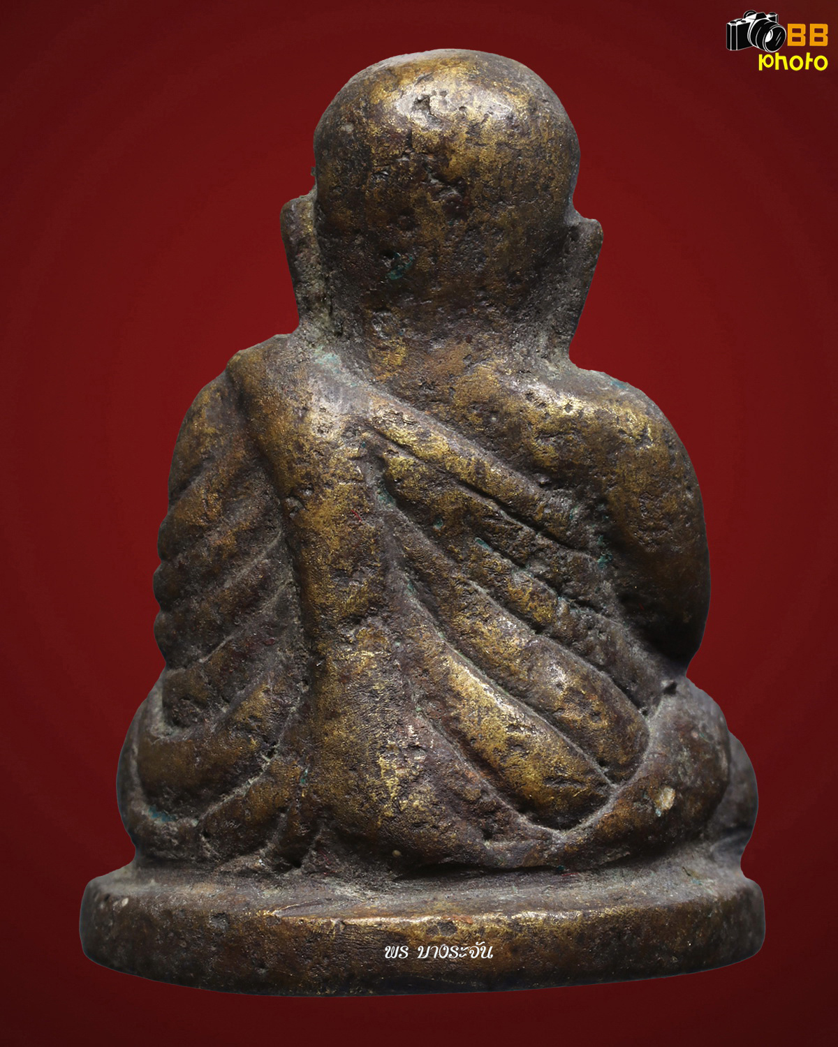 รูปหล่อหลวงพ่อเงินบางคลาน พิมพ์นิยม phra lp ngern statue wat bangklan antique talisman old thai buddha amulet 銮菩银 财佛, 鑾菩銀 大師