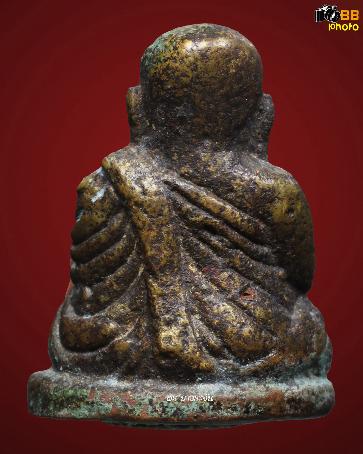 รูปหล่อหลวงพ่อเงินบางคลาน พิมพ์นิยม phra lp ngern statue wat bangklan antique talisman old thai buddha amulet 銮菩银 财佛, 鑾菩銀 大師