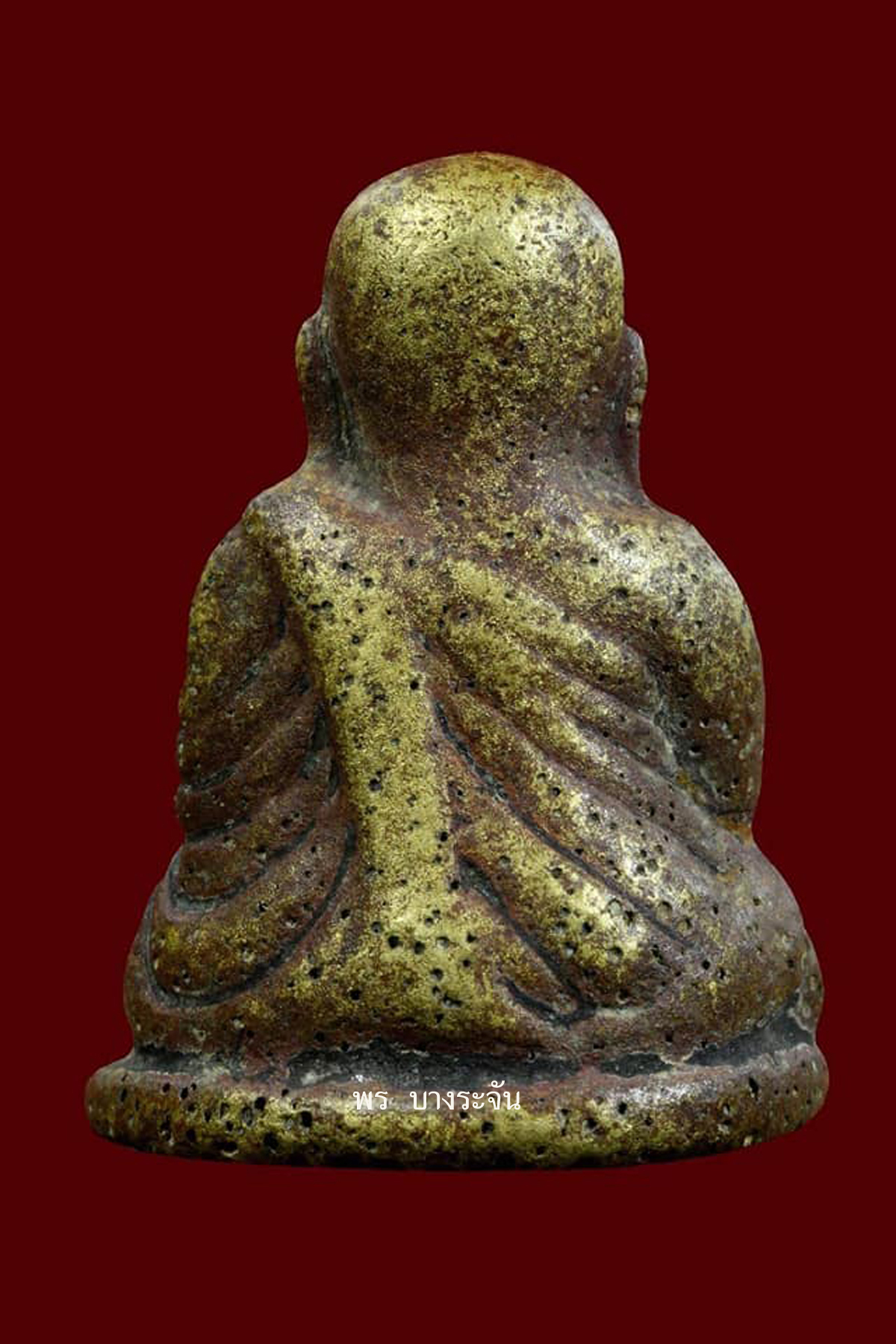 รูปหล่อหลวงพ่อเงินบางคลาน พิมพ์นิยม phra lp ngern statue wat bangklan antique talisman old thai buddha amulet 銮菩银 财佛, 鑾菩銀 大師