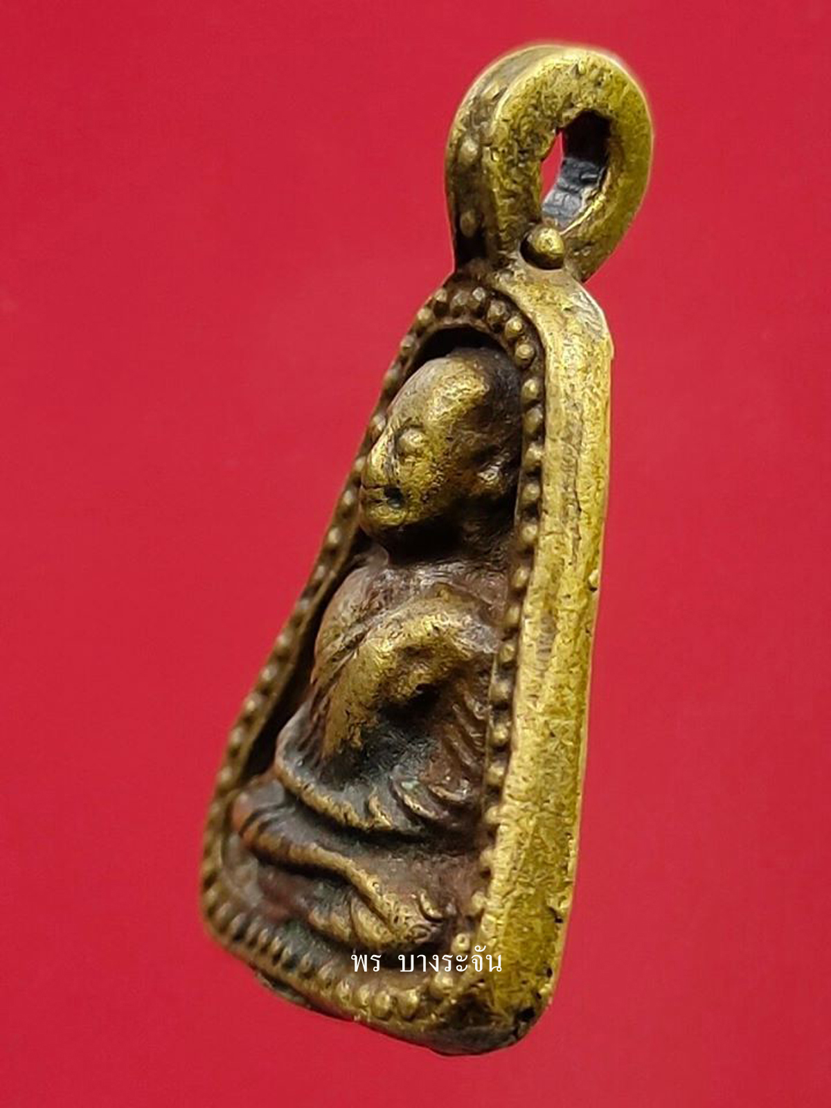 รูปหล่อหลวงพ่อเงินบางคลาน พิมพ์นิยม phra lp ngern statue wat bangklan antique talisman old thai buddha amulet 銮菩银 财佛, 鑾菩銀 大師