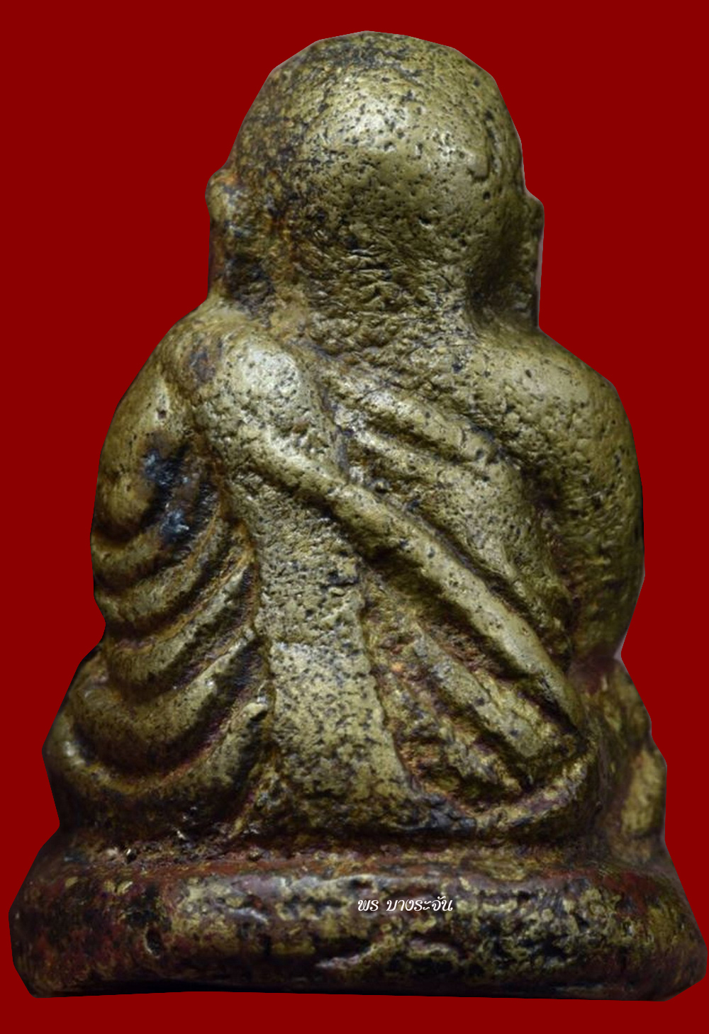 รูปหล่อหลวงพ่อเงินบางคลาน พิมพ์นิยม phra lp ngern statue wat bangklan antique talisman old thai buddha amulet 銮菩银 财佛, 鑾菩銀 大師