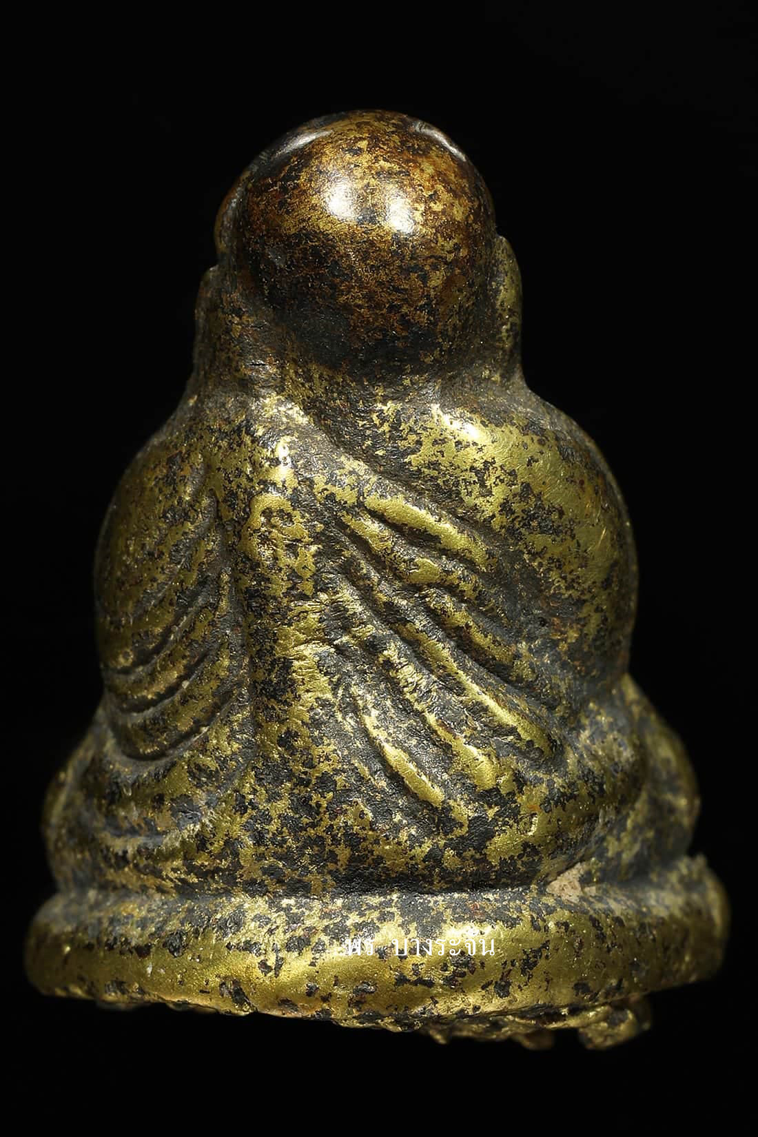 รูปหล่อหลวงพ่อเงินบางคลาน พิมพ์นิยม phra lp ngern statue wat bangklan antique talisman old thai buddha amulet 銮菩银 财佛, 鑾菩銀 大師