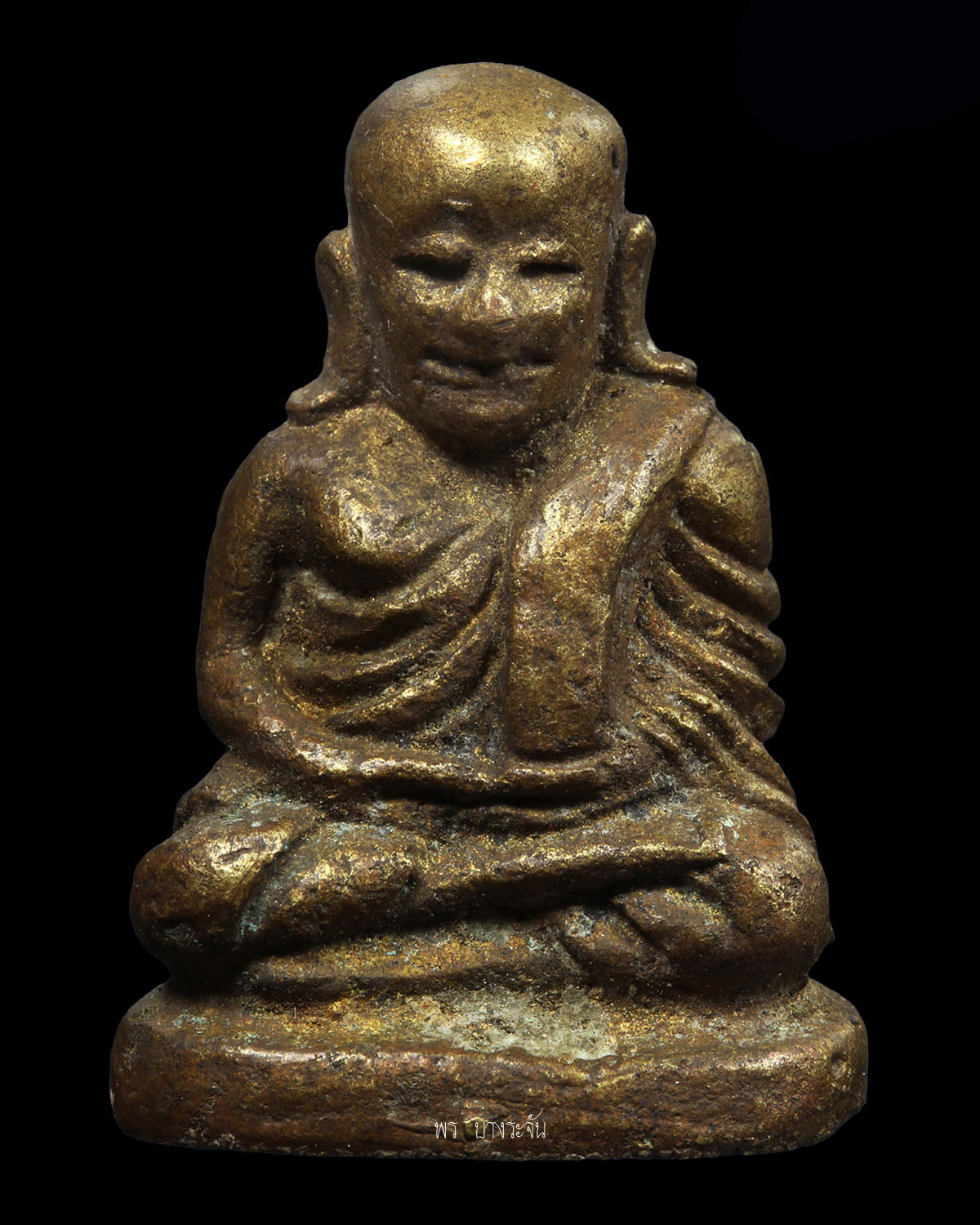 รูปหล่อหลวงพ่อเงินบางคลาน พิมพ์นิยม phra lp ngern statue wat bangklan antique talisman old thai buddha amulet 銮菩银 财佛, 鑾菩銀 大師